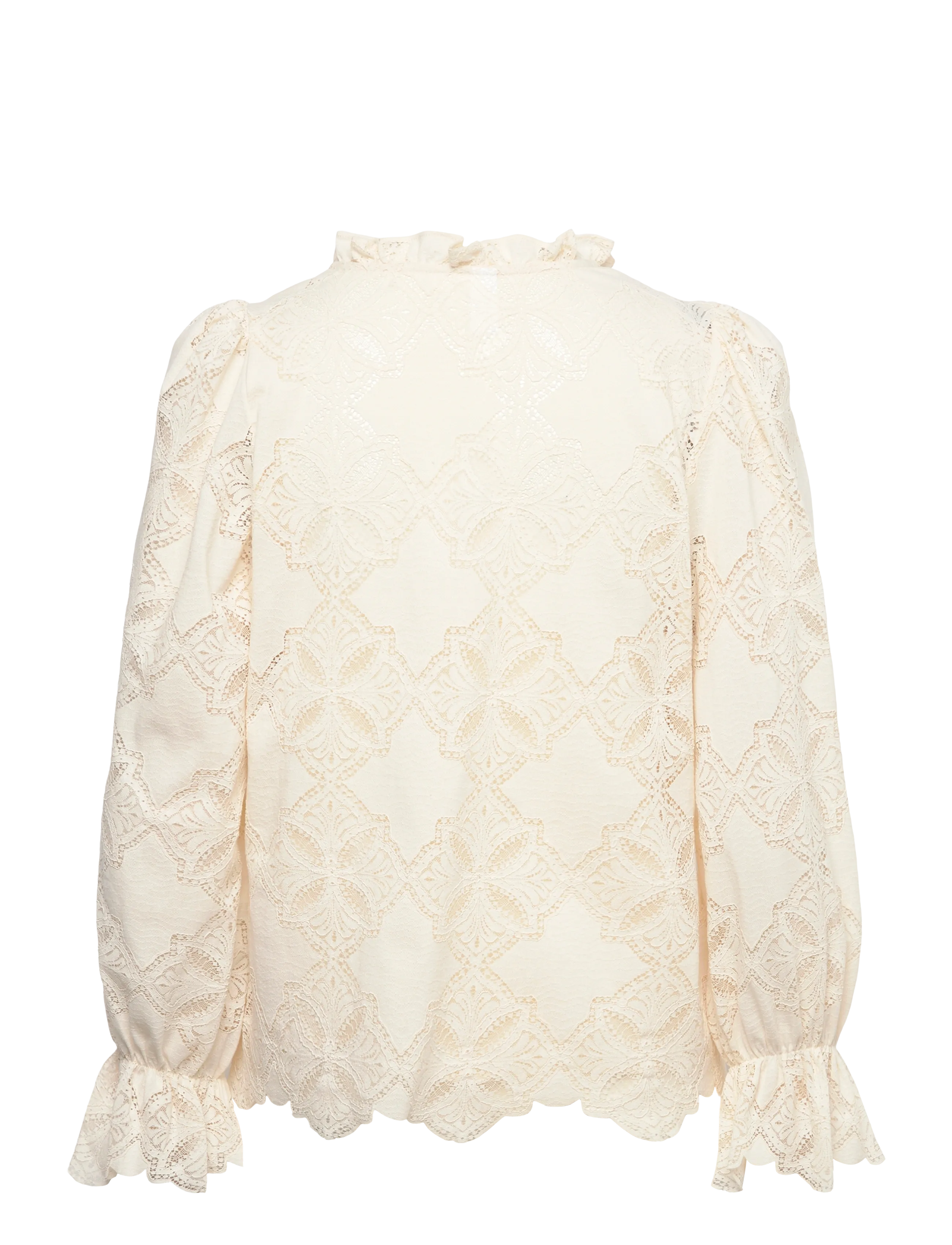 YAS - YASSELMI LS TOP NOOS - langärmlige blusen - birch - 2