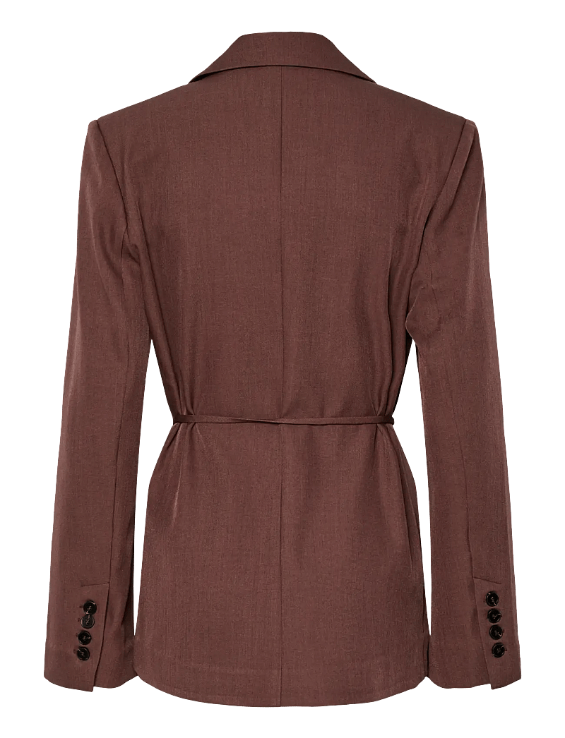 YAS - YASPORTO LS BLAZER - blazer mit gürtel - port royale - 2