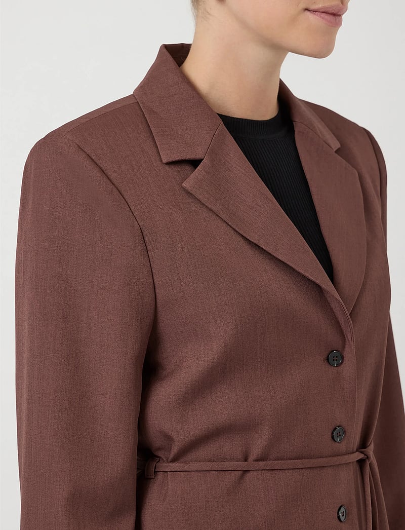 YAS - YASPORTO LS BLAZER - blazer mit gürtel - port royale - 5