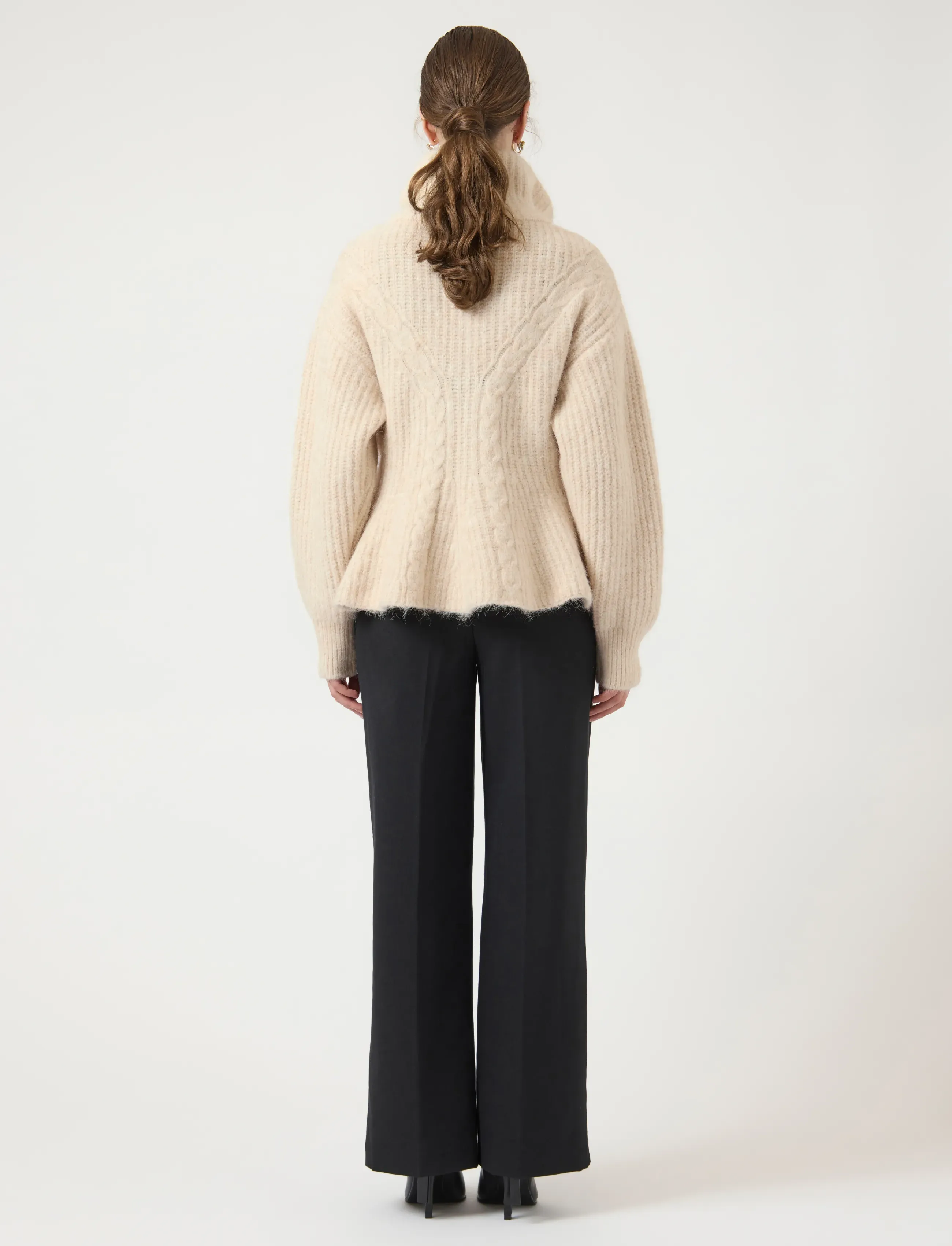 YAS - YASZIRA LS KNIT CARDIGAN - birch - 3