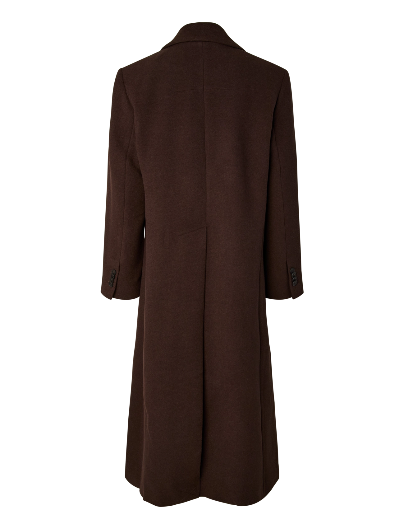 YAS - YASROYLA LS WOOL BLEND LONG COAT S. NOOS - winterjacken - coffee bean - 1