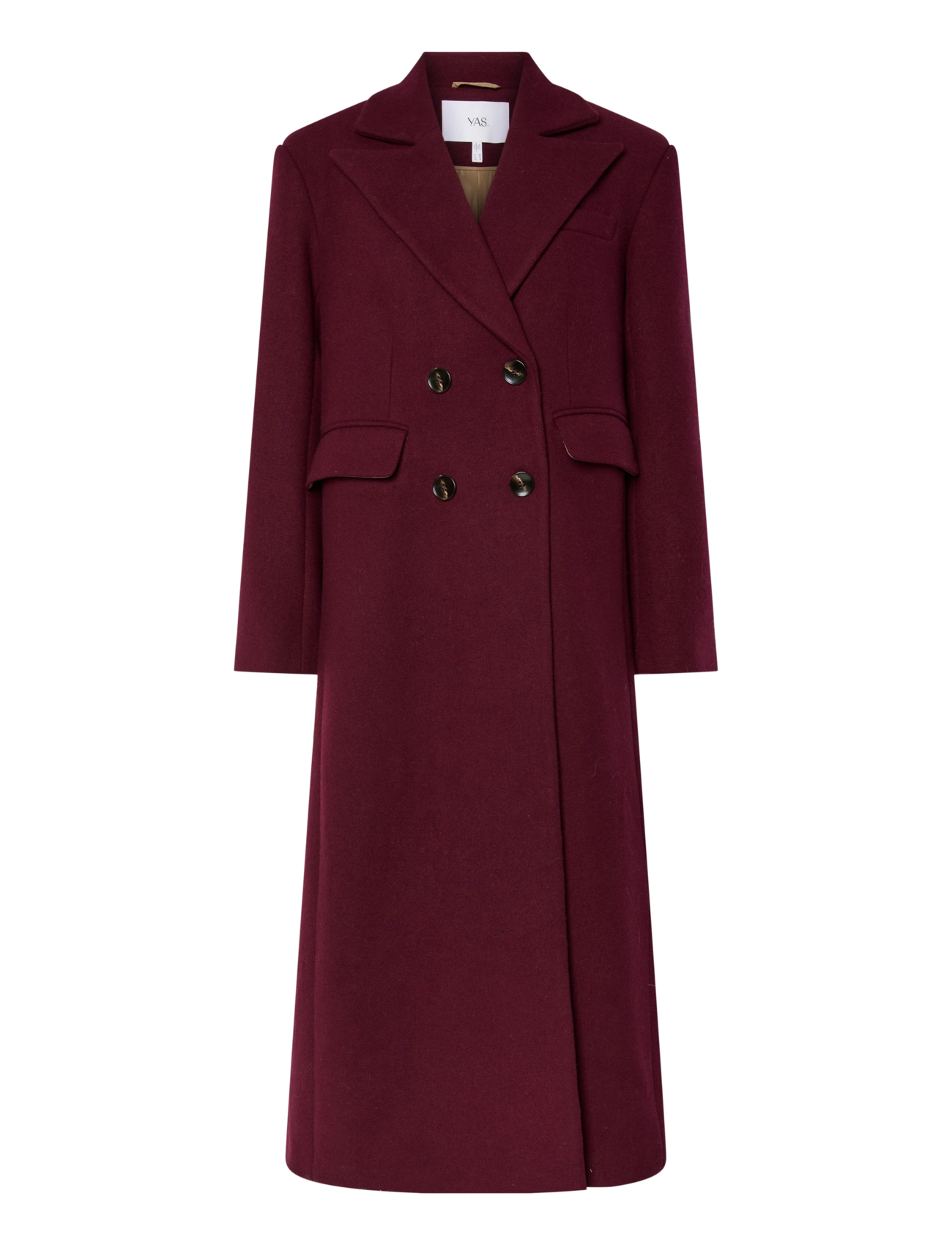 YAS - YASROYLA LS WOOL BLEND LONG COAT S. NOOS - winterjacken - port royale - 1