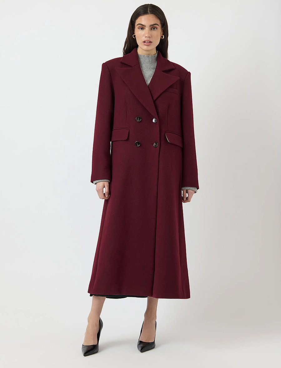 YAS - YASROYLA LS WOOL BLEND LONG COAT S. NOOS - winterjacken - port royale - 0