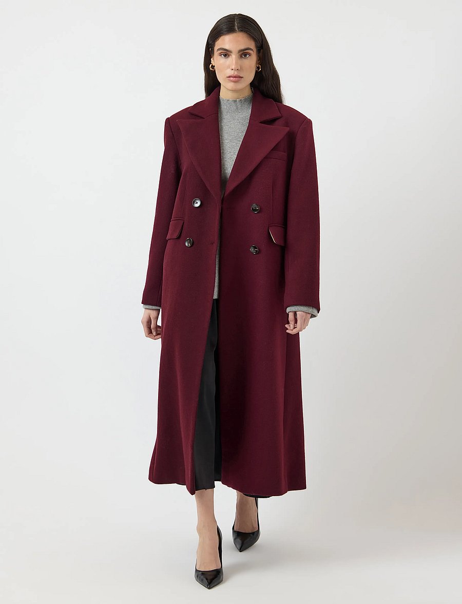 YAS - YASROYLA LS WOOL BLEND LONG COAT S. NOOS - winterjacken - port royale - 4