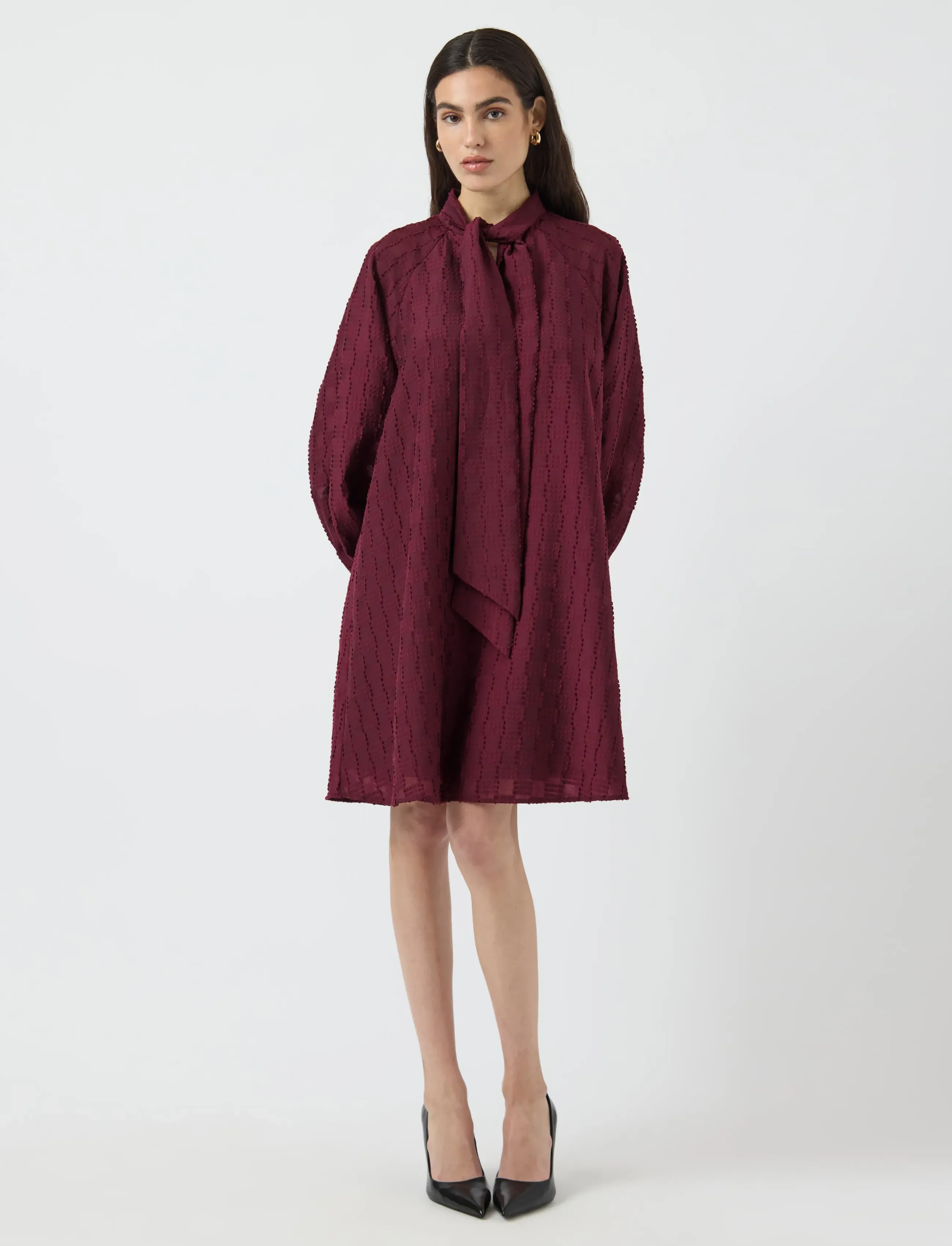 YAS - YASJULINA LS DRESS - kokteilinės suknelės - port royale - 4