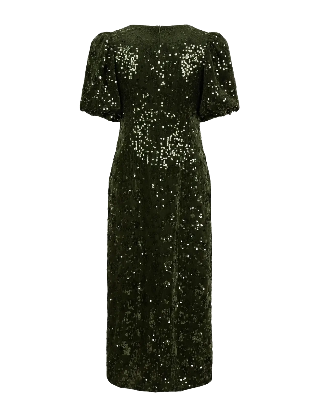 YAS - YASSOFIE 2/4 SEQUIN MIDI DRESS S. NOOS - paillettenkleider - chive - 1