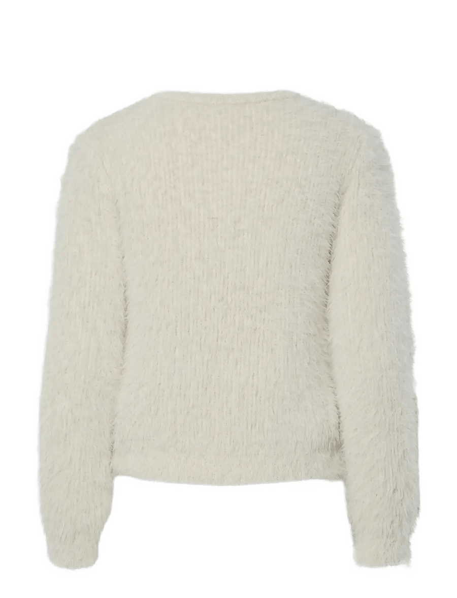 YAS - YASLAVA LS KNIT PULLOVER - striktrøjer - birch - 1