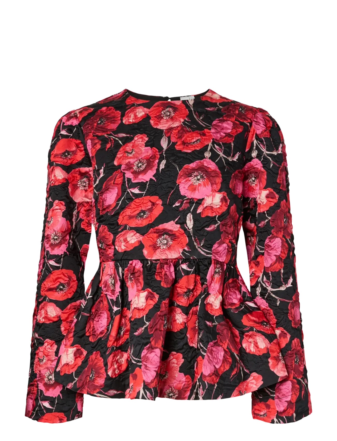 YAS Yaspoppina Ls Oberteil - Show Schwarz - 34 - Damen