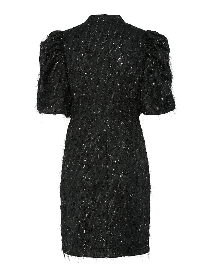 YAS - YASILZA 2/4 SEQUIN DRESS - SHOW - paillettenkleider - black - 1