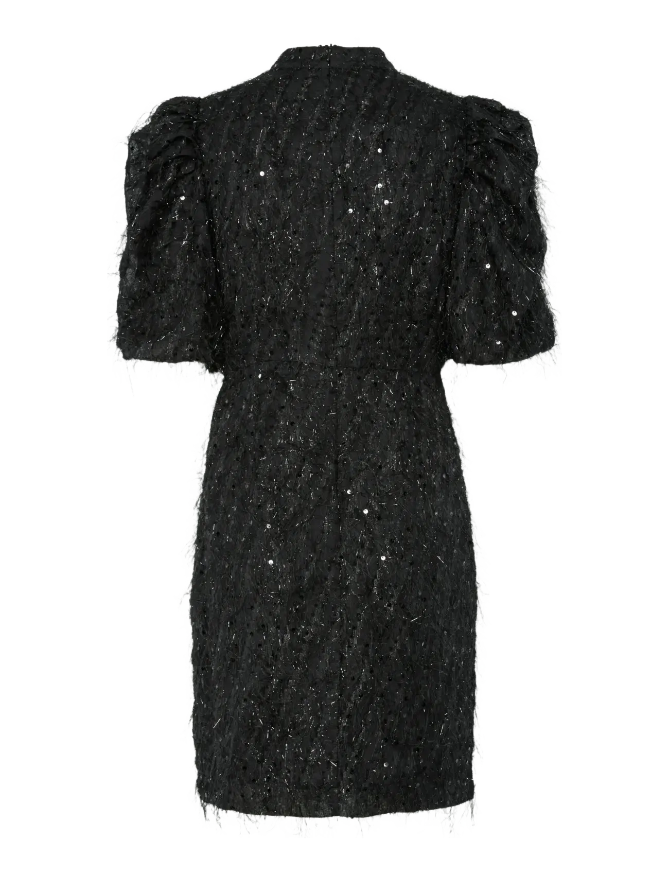 YAS - YASILZA 2/4 SEQUIN DRESS - SHOW - paljettkjoler - black - 1