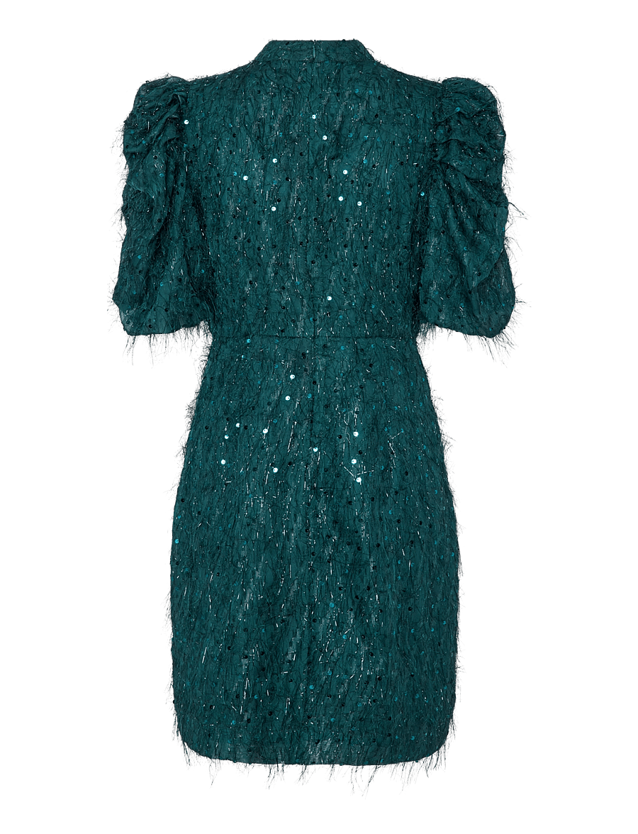 YAS - YASILZA 2/4 SEQUIN DRESS NOOS - paillettenkleider - ponderosa pine - 1