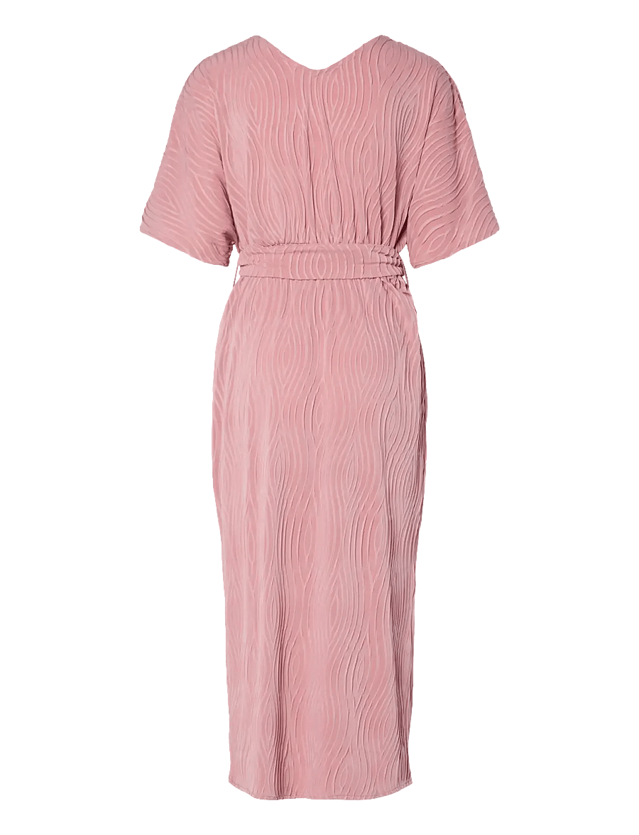 YAS - YASLULLY SS WRAP LONG DRESS - D2D - wickelkleider - orchid smoke - 1