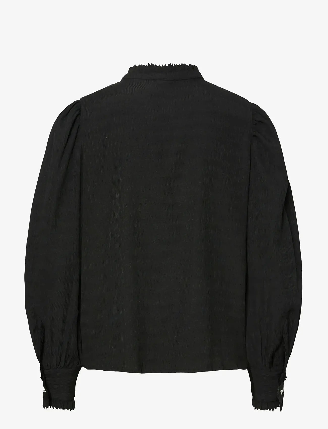 YAS - YASRIGO LS SHIRT - long-sleeved shirts - black - 1