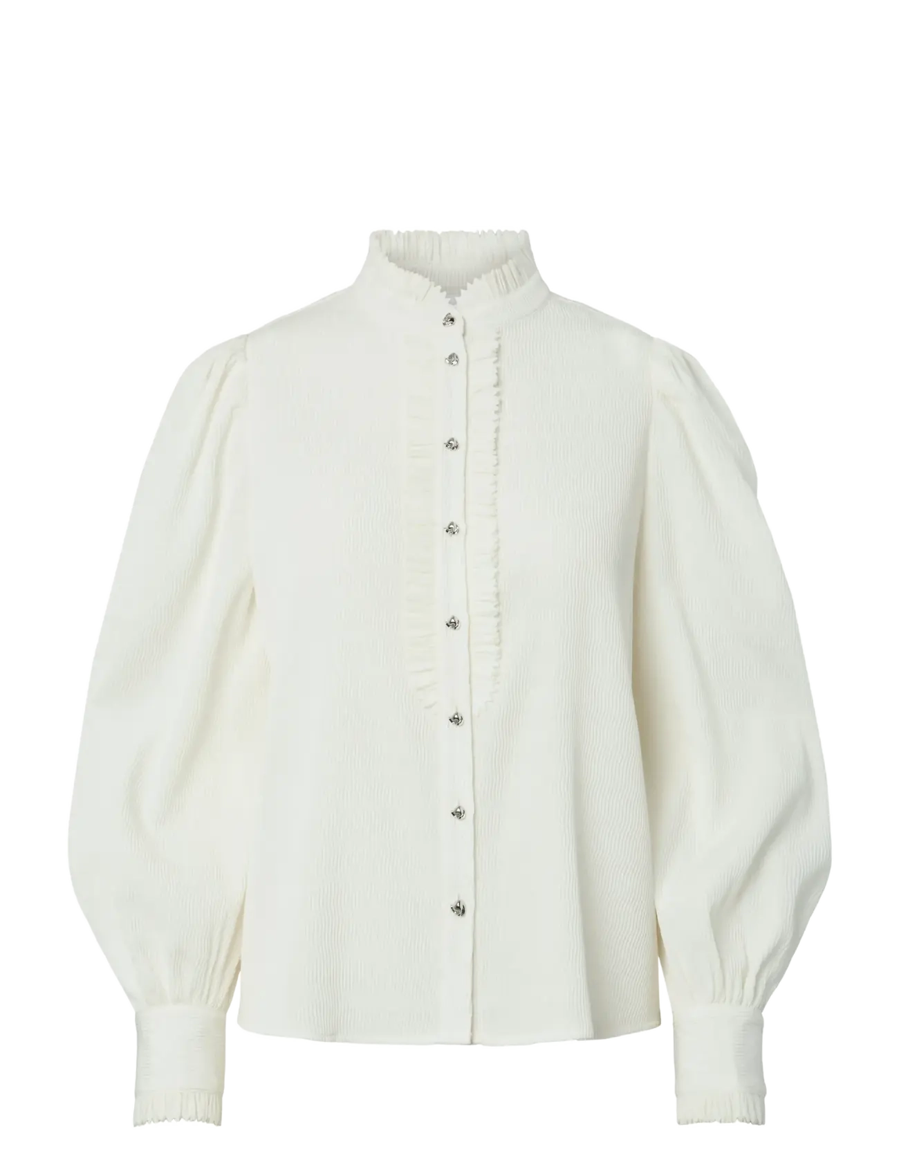 YAS Yasrigo Ls Shirt, 42, White, Skjorter > Langærmede, Dame