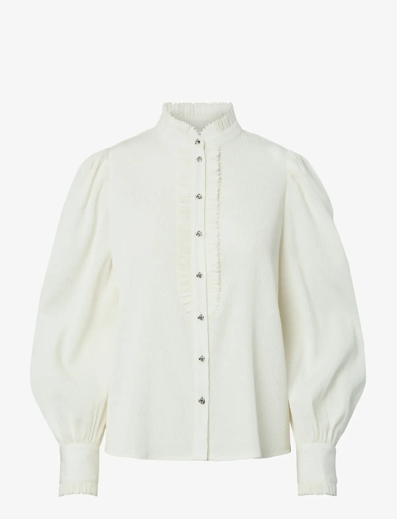YAS - YASRIGO LS SHIRT - langerma skyrtur - star white - 0