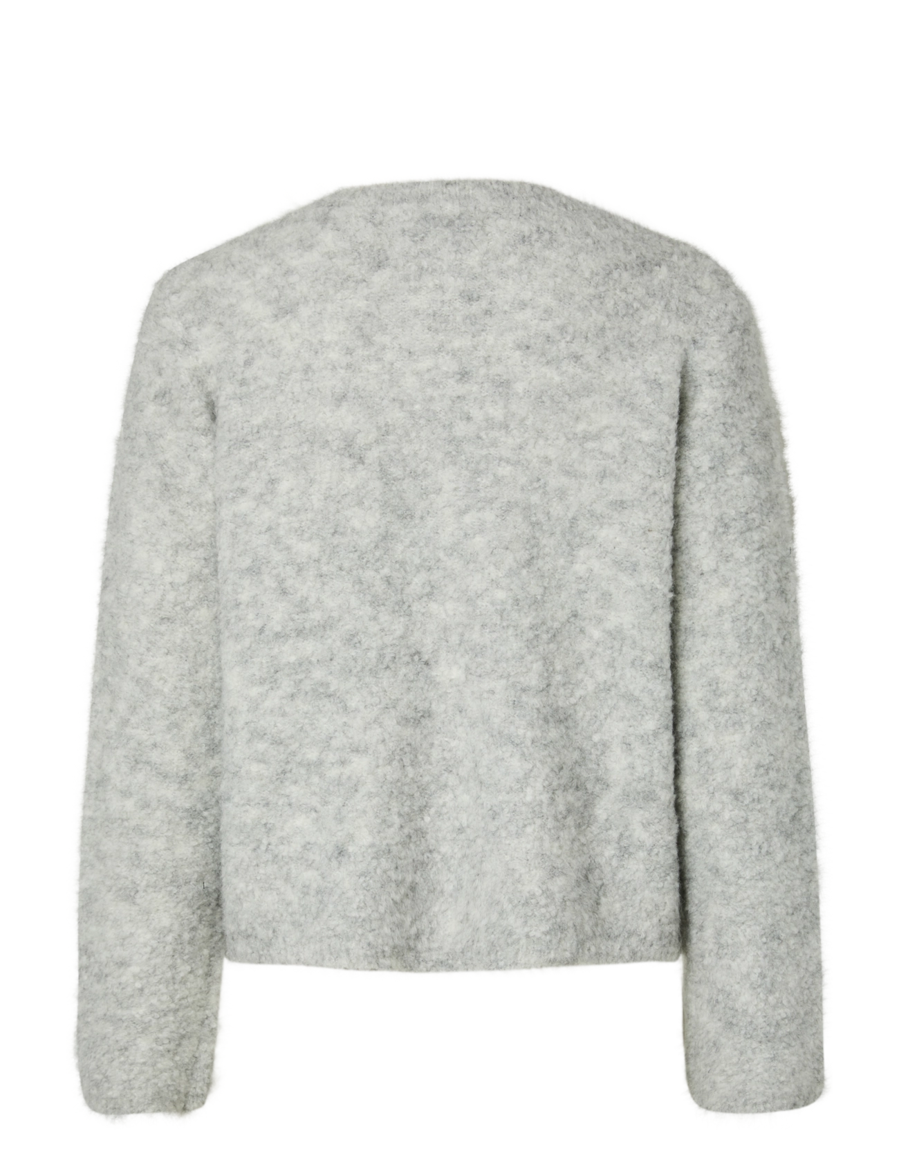YAS - YASPLYRA LS KNIT CARDIGAN - light grey melange - 1