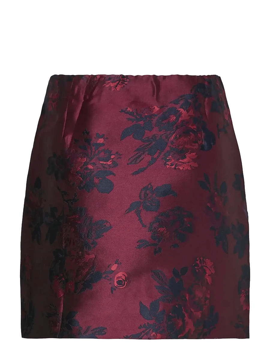YAS - YASANKI HW SKIRT - satiinseelikud - port royale - 1