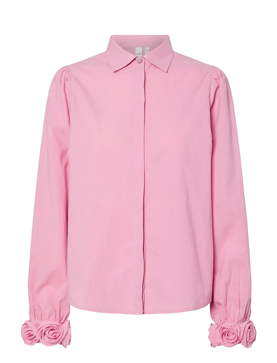 YAS - YASFILERA LS SHIRT - langärmlige hemden - moonlite mauve - 0