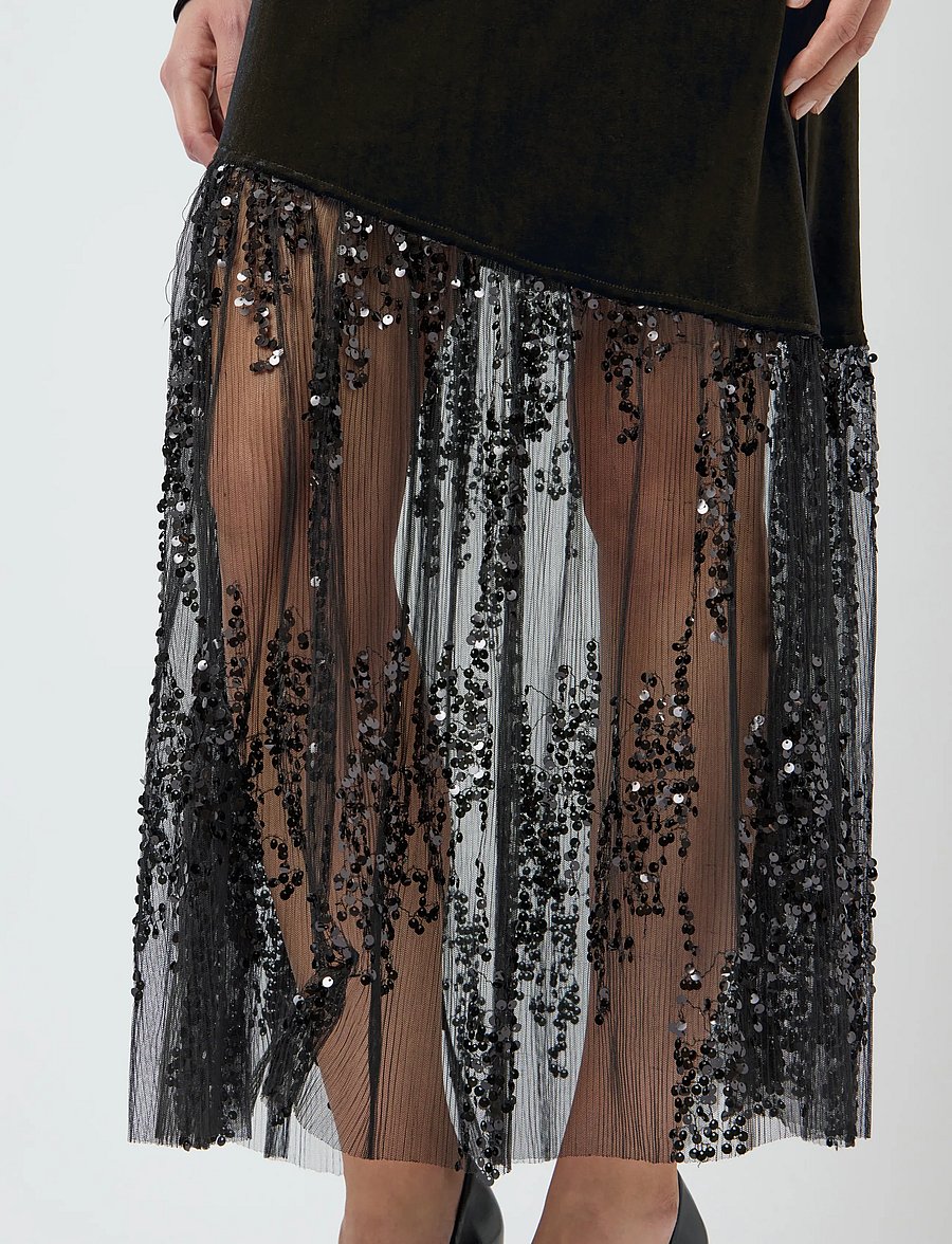 YAS - YASTERA LS LONG DRESS - aftonklänningar - black - 5