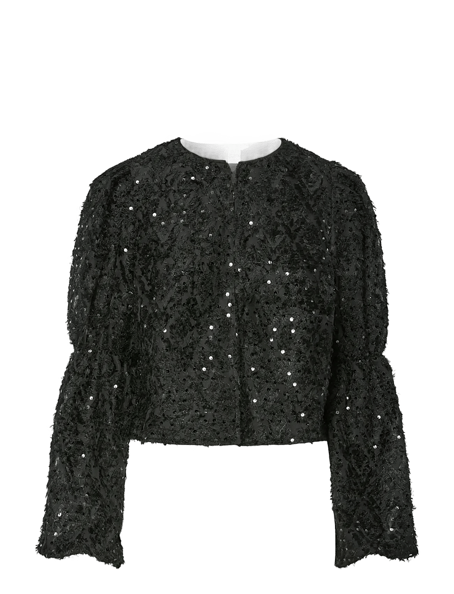 YAS - YASSERALA LS SHORT TOP - black - 0