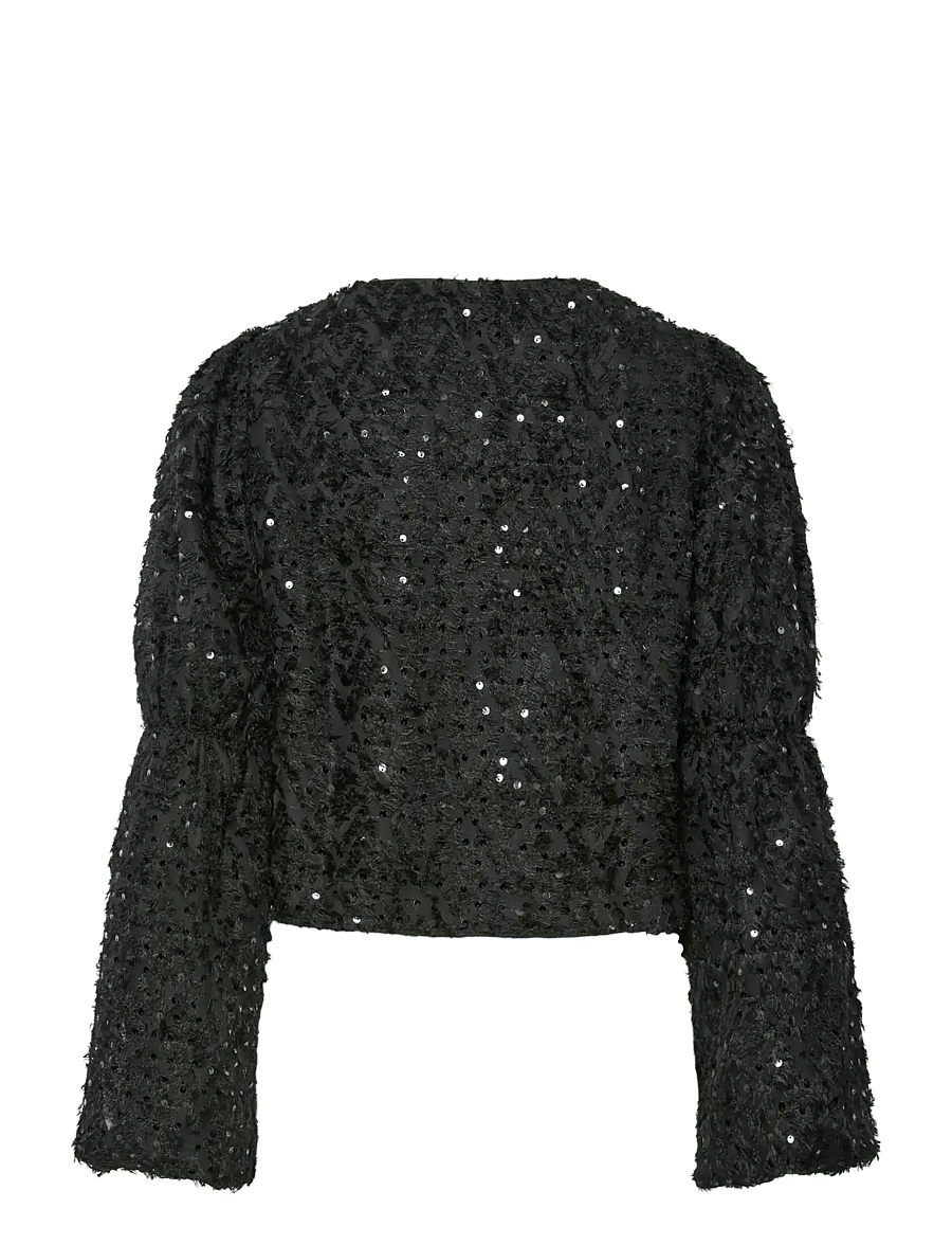 YAS - YASSERALA LS SHORT TOP - black - 1