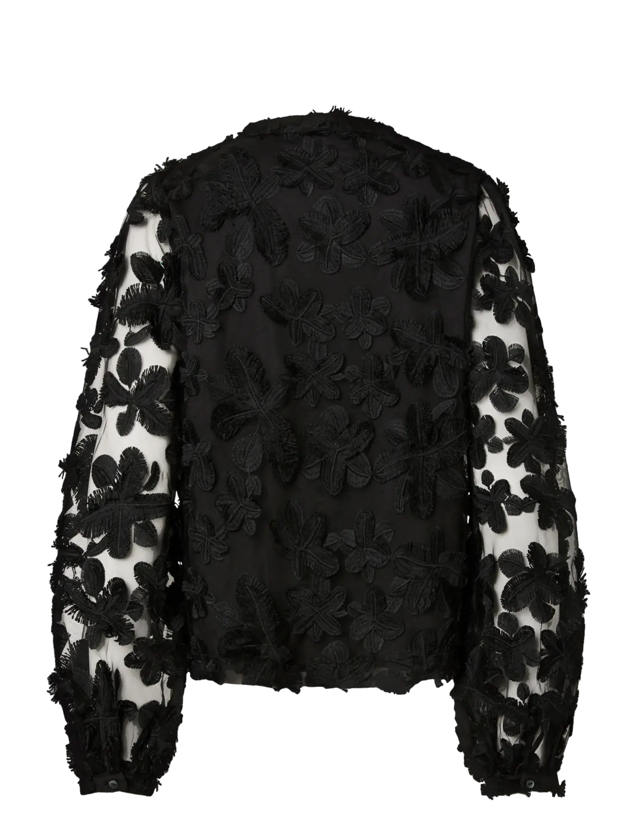 YAS - YASKARLY LS SHIRT NOOS - långärmade blusar - black - 2