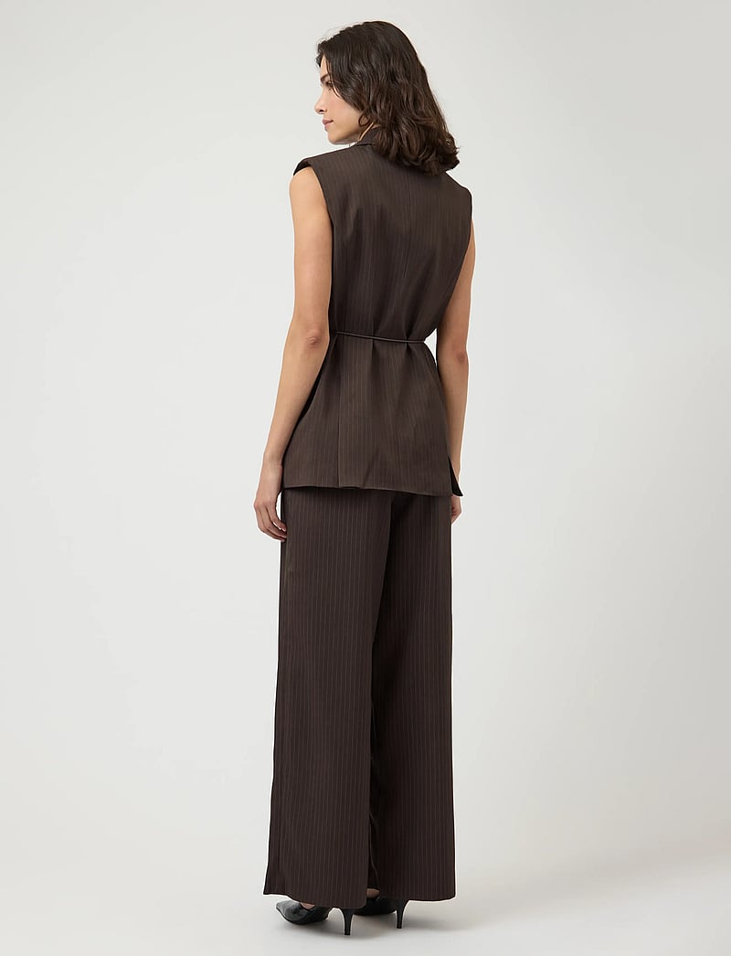 YAS - YASSHIMMA WAISTCOAT - westen - chocolate brown - 3