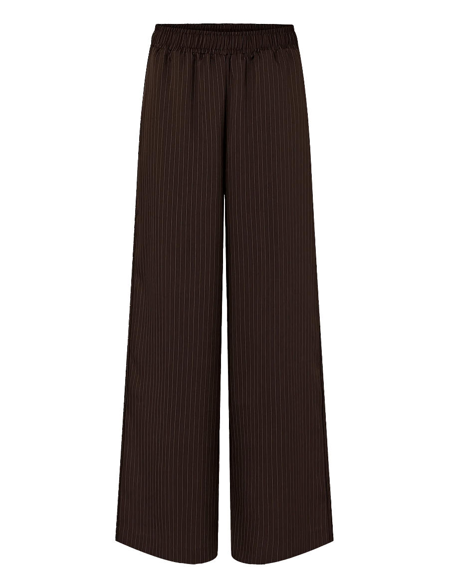 YAS - YASSHIMMA HMW PANT - hosen mit weitem bein - chocolate brown - 1