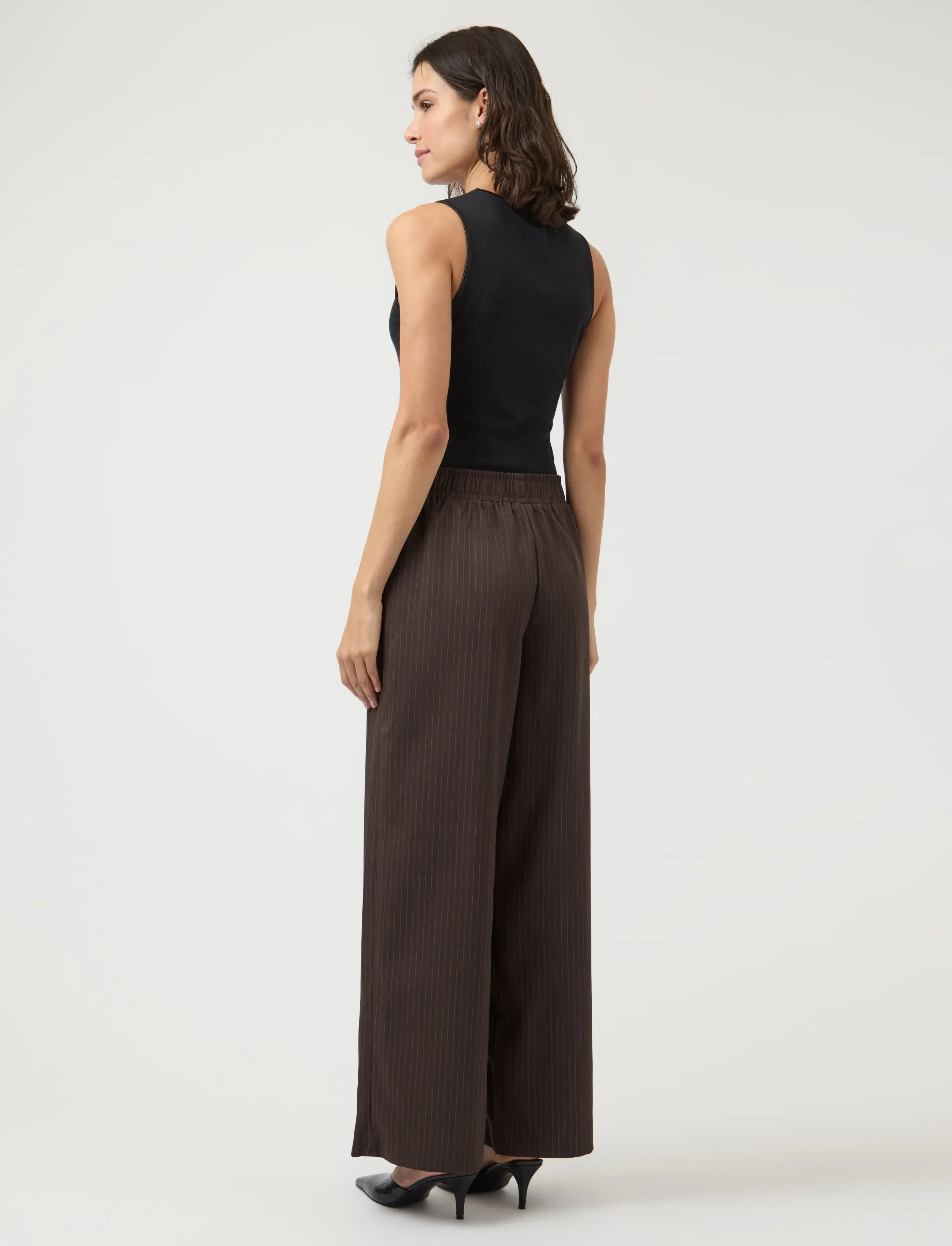 YAS - YASSHIMMA HMW PANT - peoriided outlet-hindadega - chocolate brown - 2