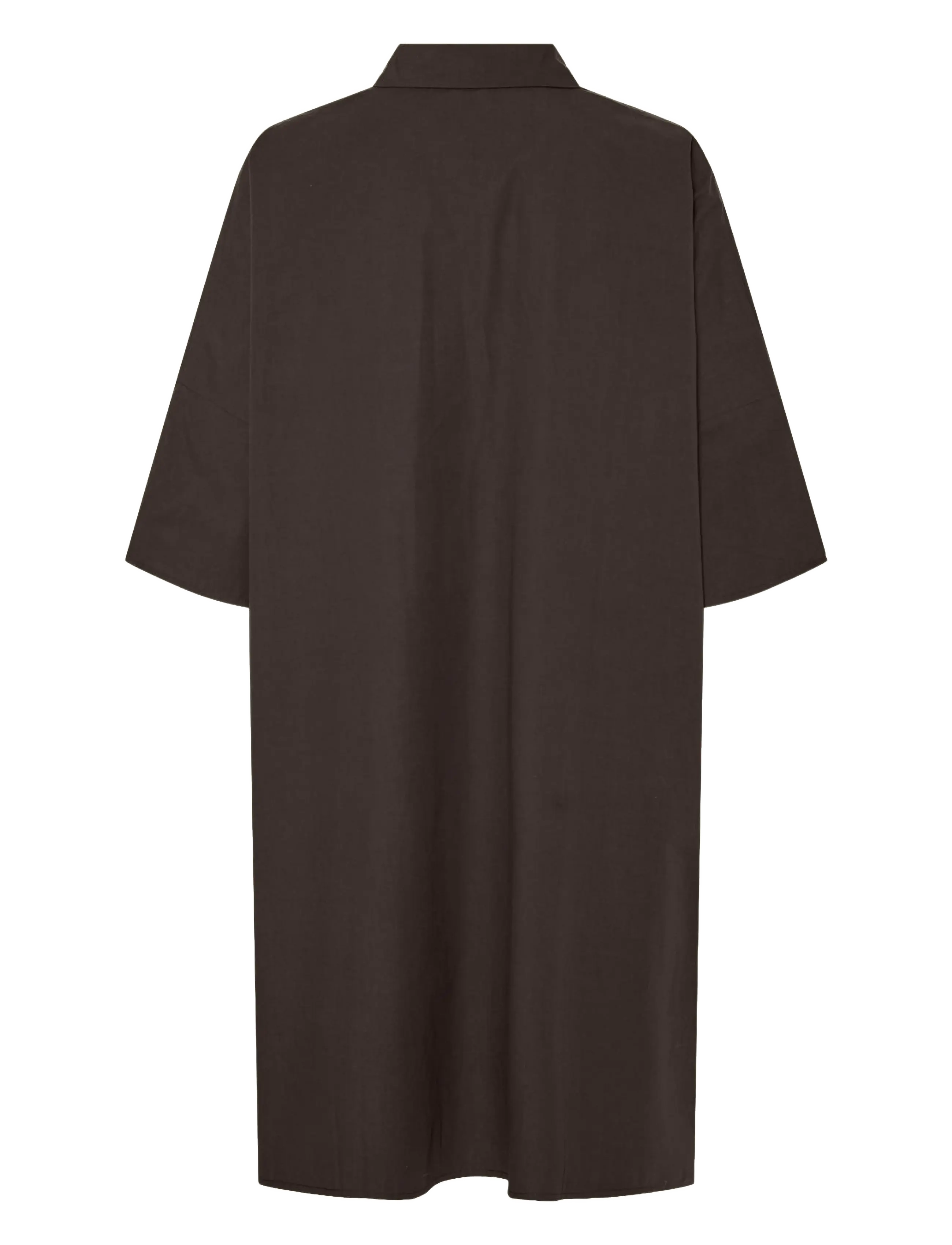 YAS - YASKAREN 3/4 DRESS S. - coffee bean - 1