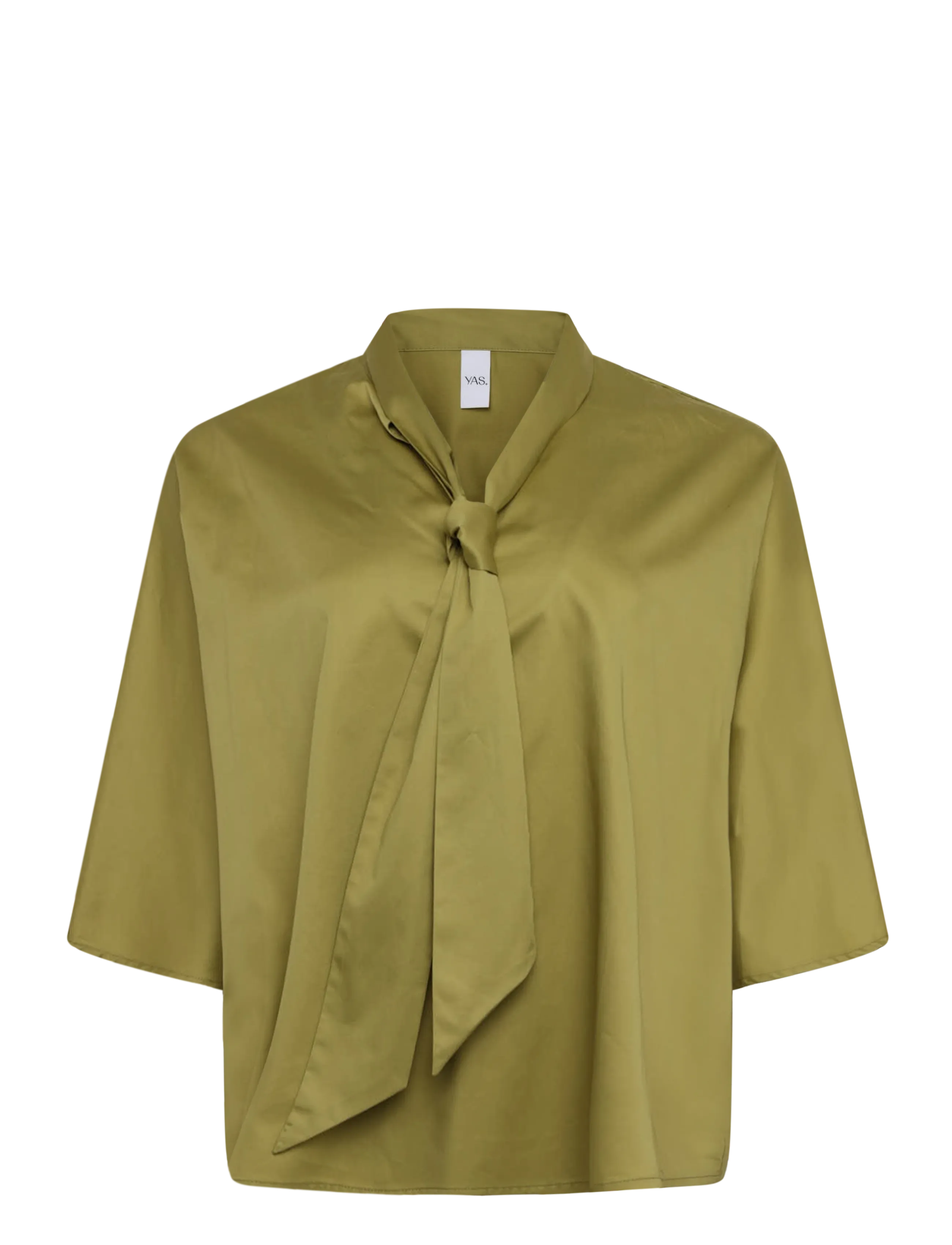 YAS YASKAREN 3/4 TOP S. - Blusen - MOSS / khaki/green
