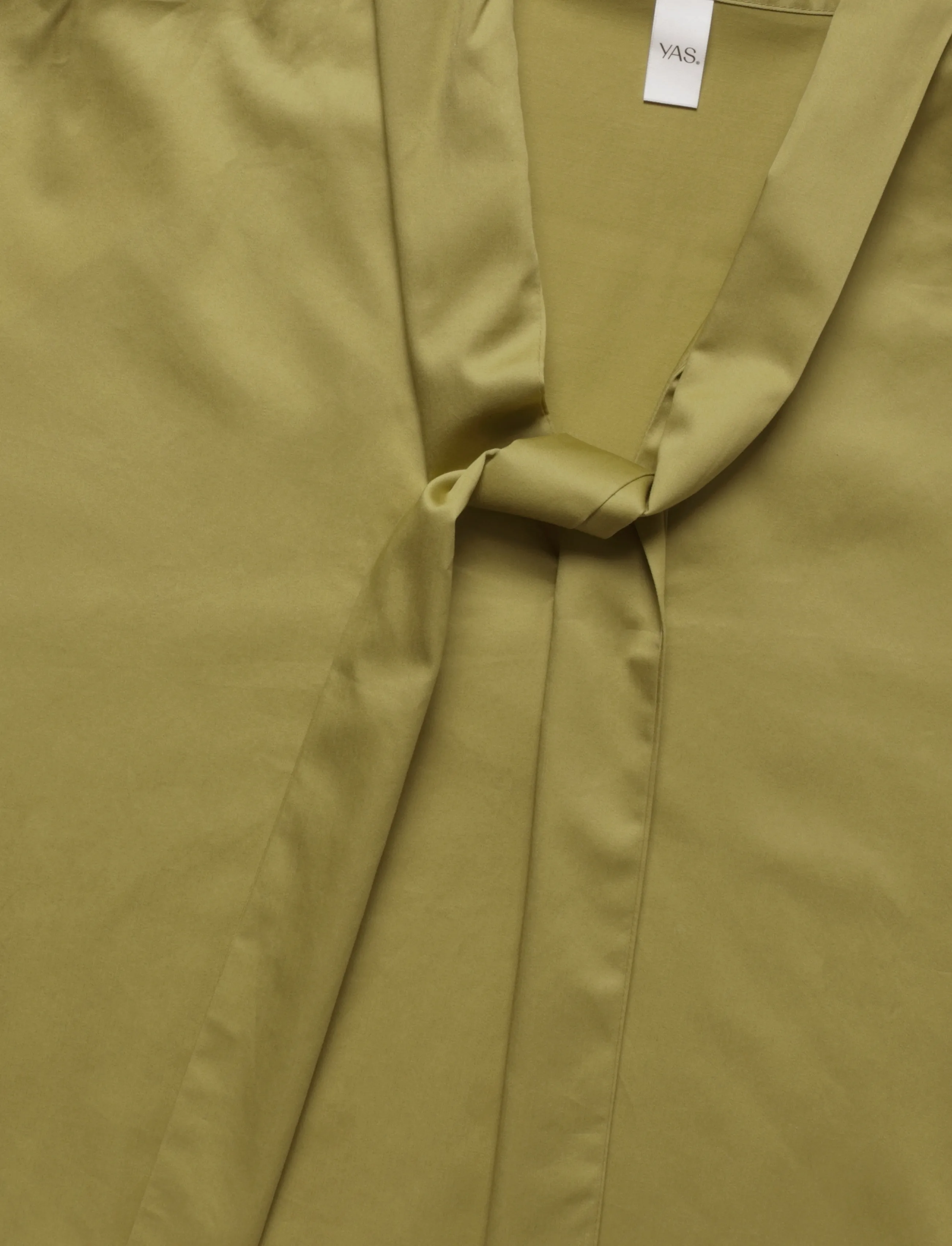 YAS - YASKAREN 3/4 TOP S. - kurzärmelige blusen - moss - 2