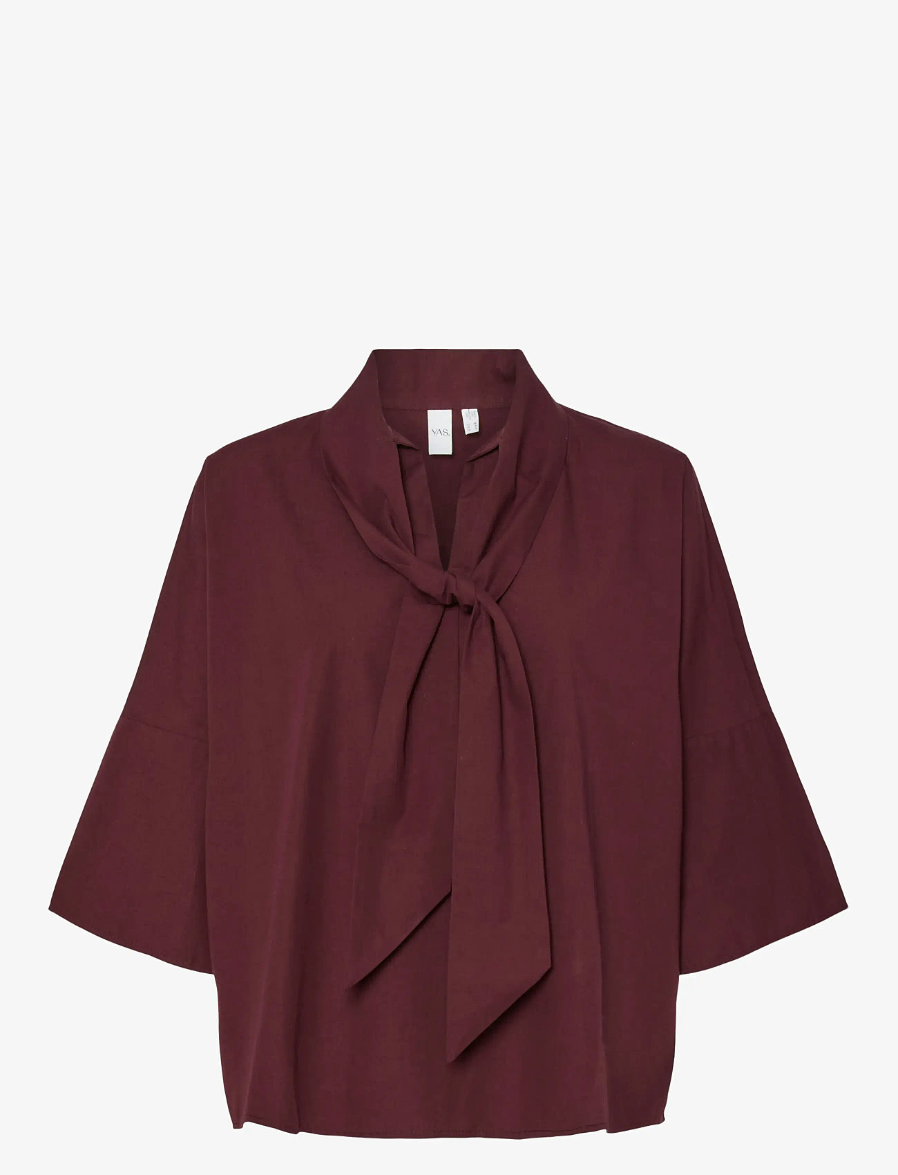 YAS - YASKAREN 3/4 TOP S. - kortærmede bluser - port royale - 0