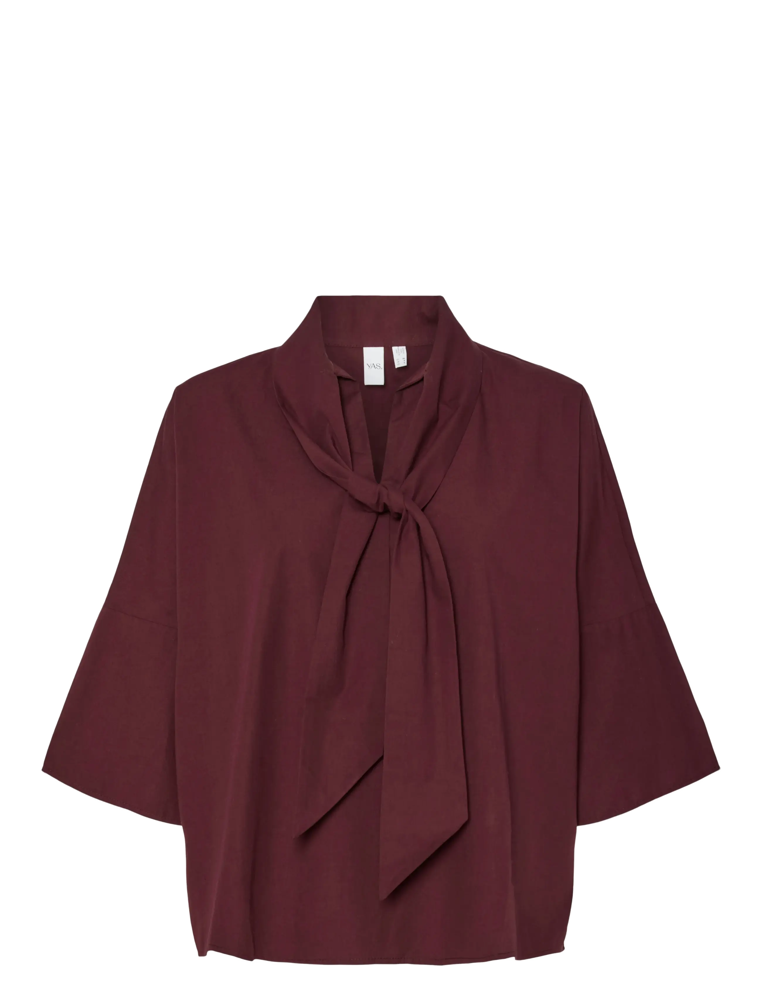 YAS YASKAREN 3/4 TOP S. - Bluser - PORT ROYALE / burgundy