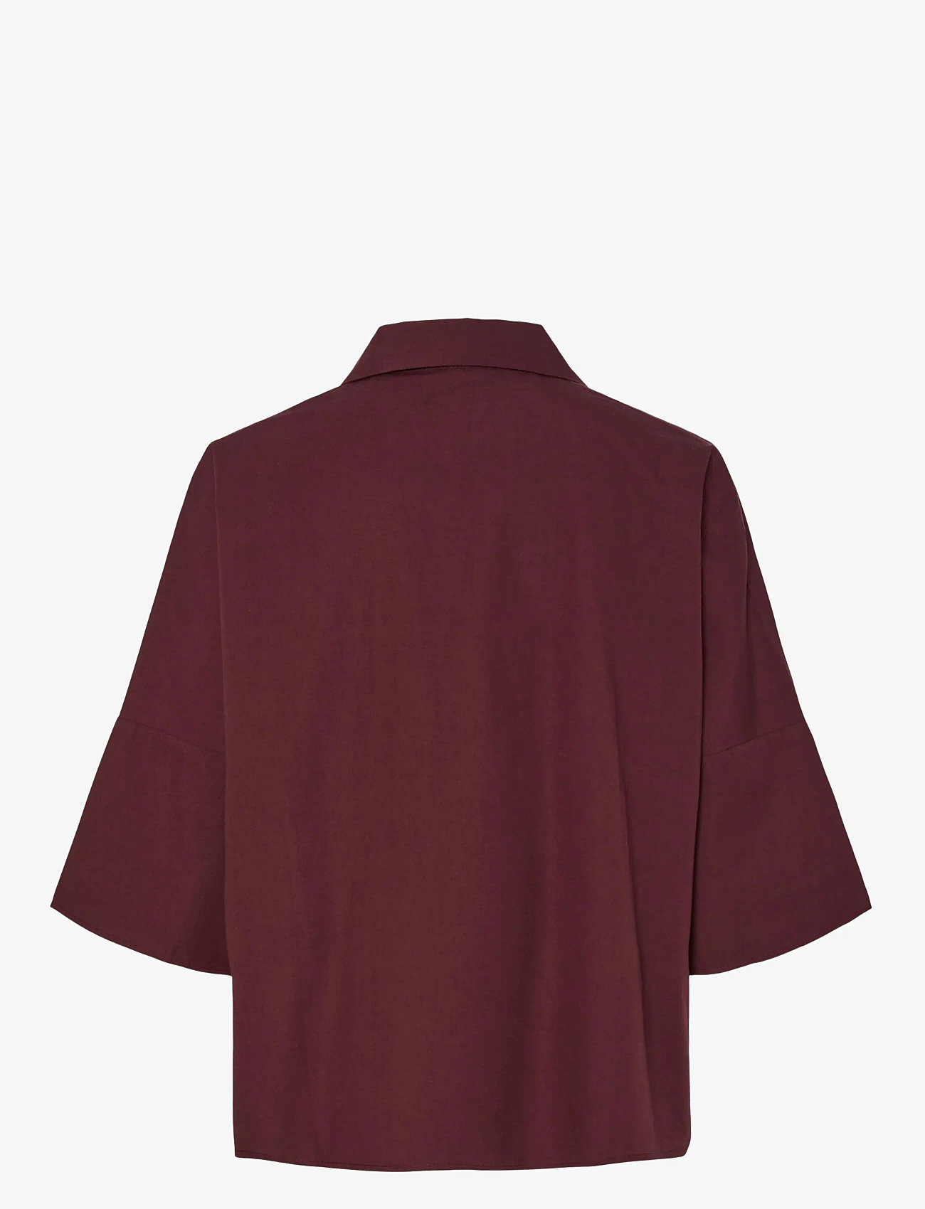 YAS - YASKAREN 3/4 TOP S. - kortærmede bluser - port royale - 1