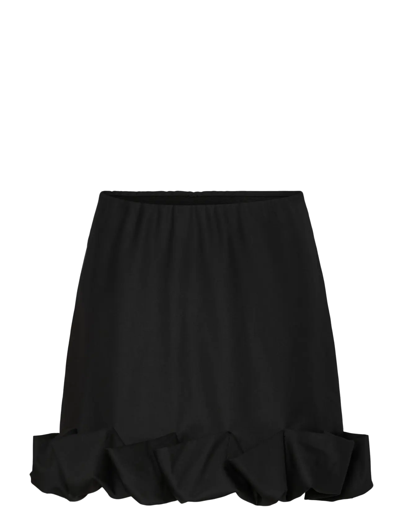 YAS YASJERA HW SKIRT S. - Short skirts - BLACK / black