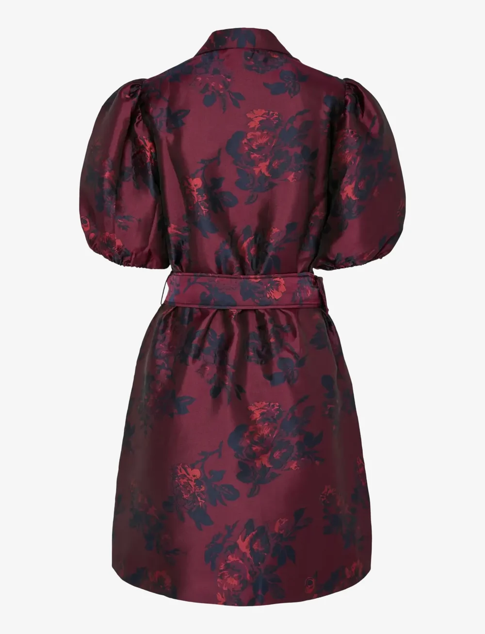 YAS - YASANKI 2/4 WRAP DRESS - omlottklänningar - port royale - 1