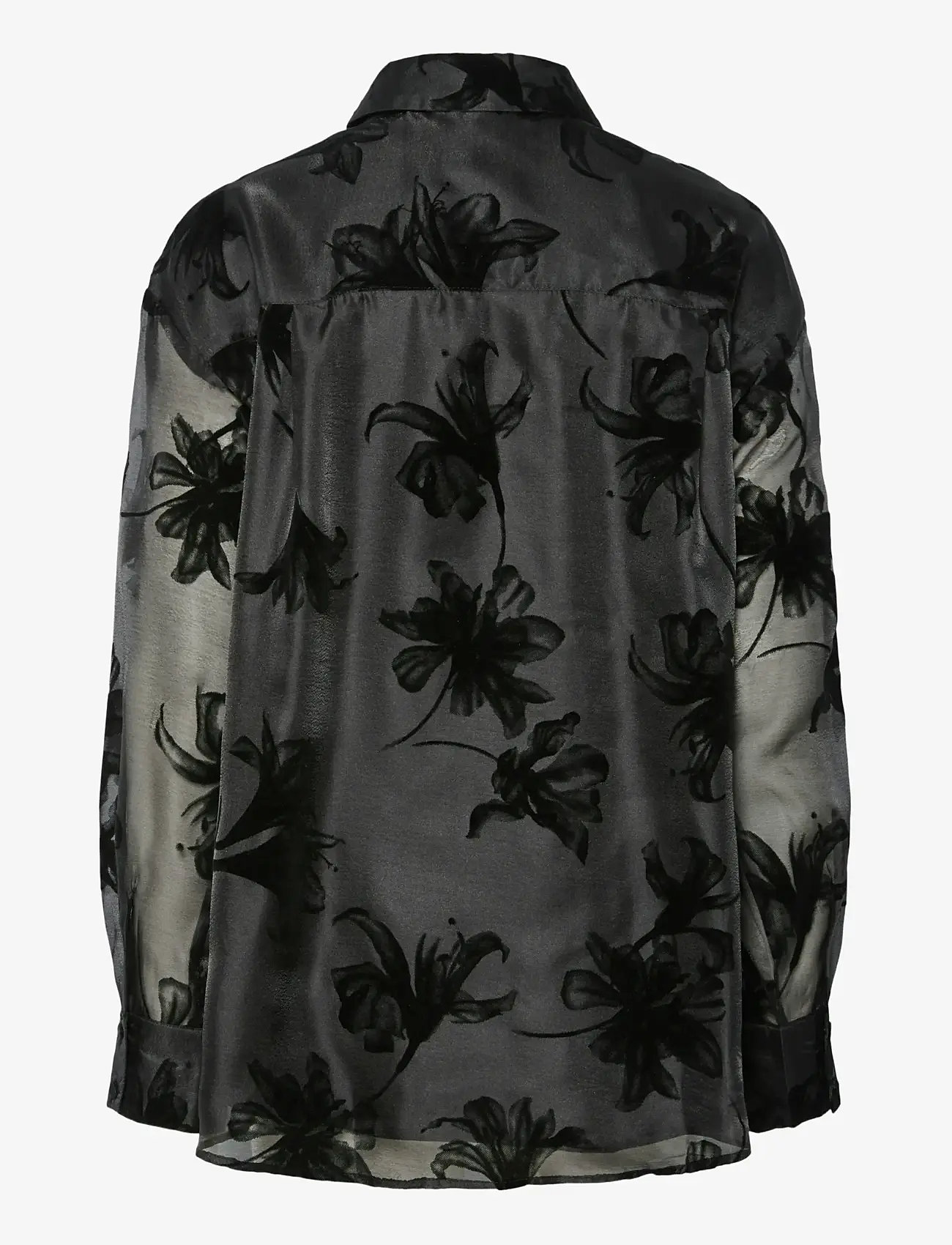 YAS - YASLINGU LS SHIRT - langärmlige hemden - black - 1