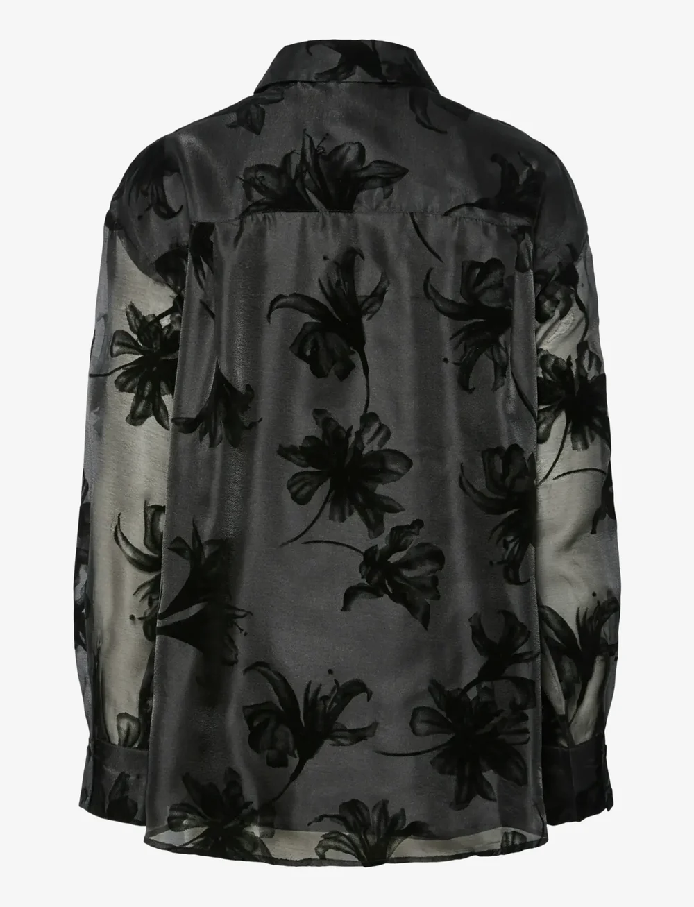 YAS - YASLINGU LS SHIRT - langärmlige hemden - black - 1