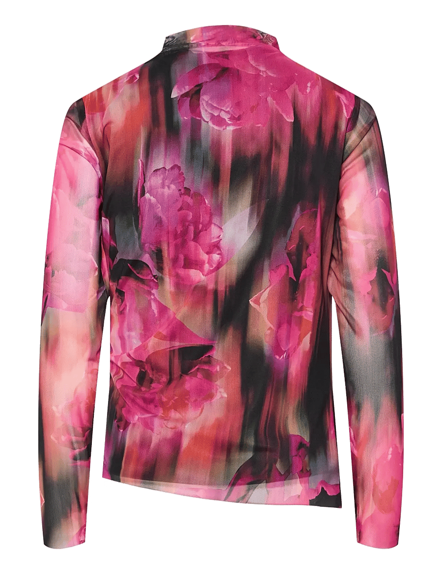 YAS - YASCHIVA LS TOP - long sleeved blouses - black - 2
