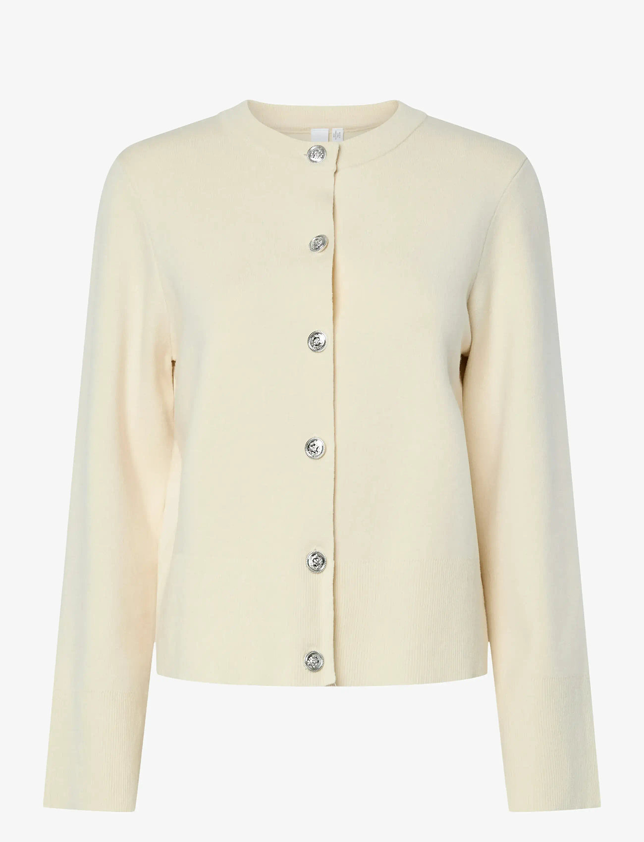 YAS - YASPIMI LS KNIT CARDIGAN S. - D2D - cardigans - birch - 0