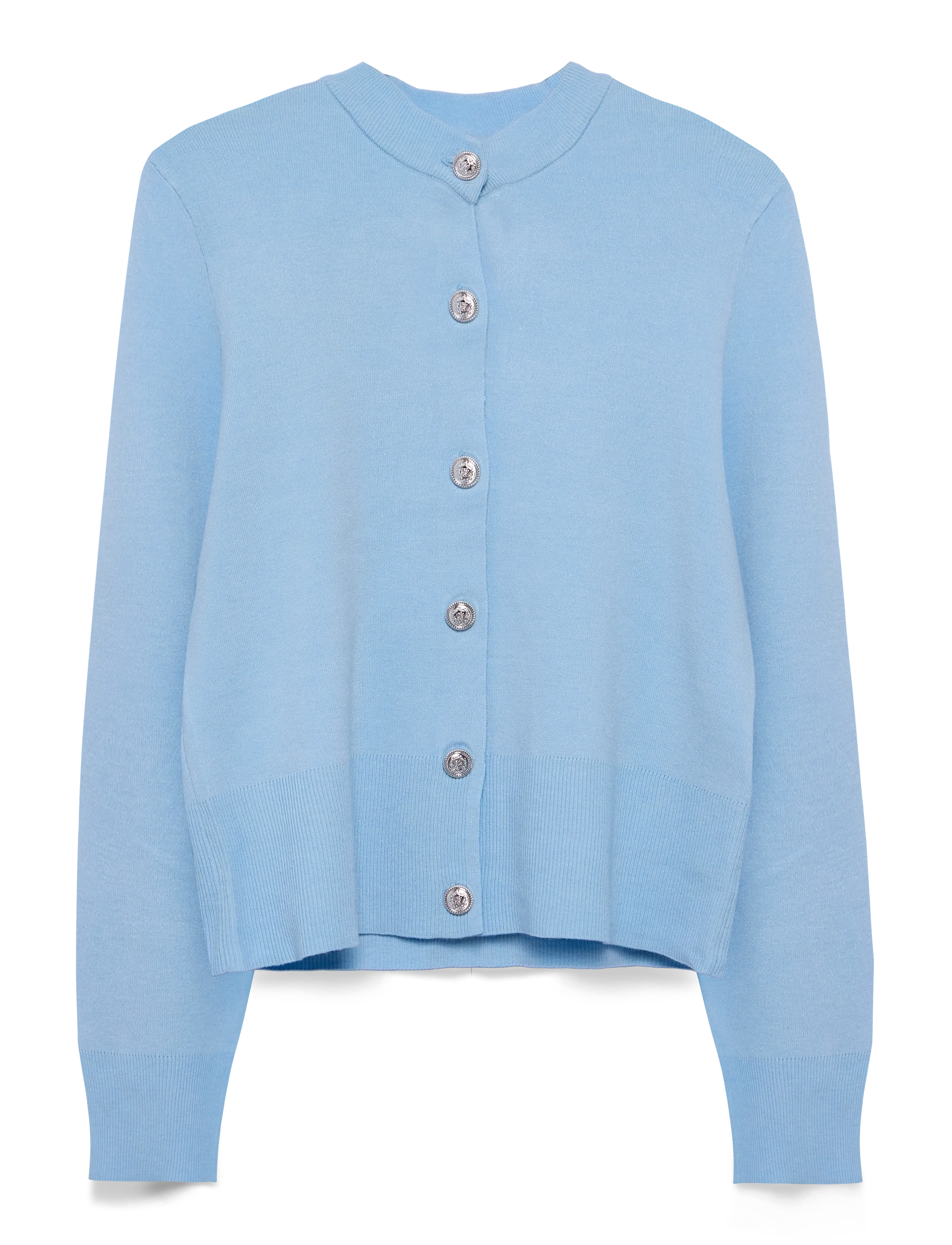 YAS Yaspimi Ls Knit Cardigan S. - D2D Blau - XS - Damen