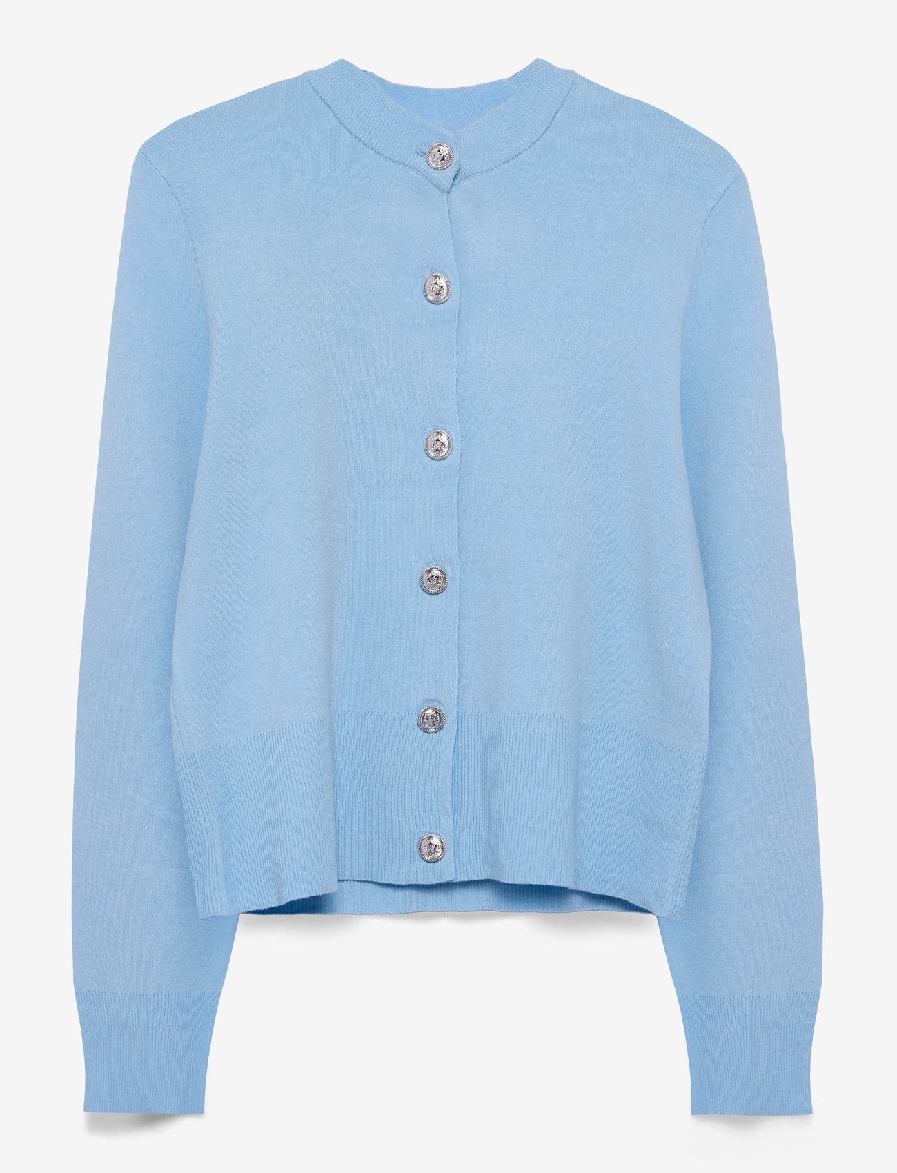 YAS - YASPIMI LS KNIT CARDIGAN S. - D2D - koftor - clear sky - 1