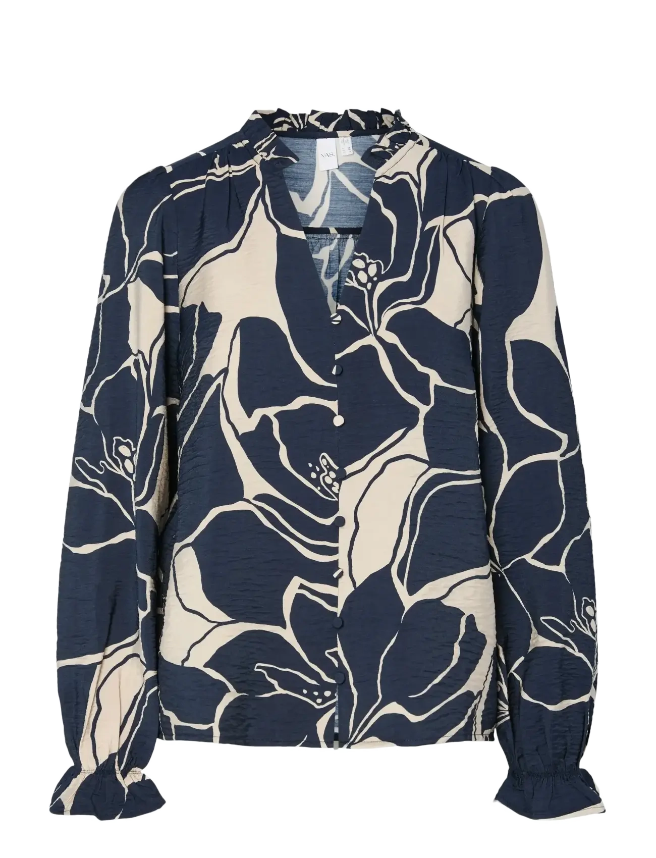 YAS YASKAYA LS SHIRT S. - YAS - NAVY BLAZER / navy