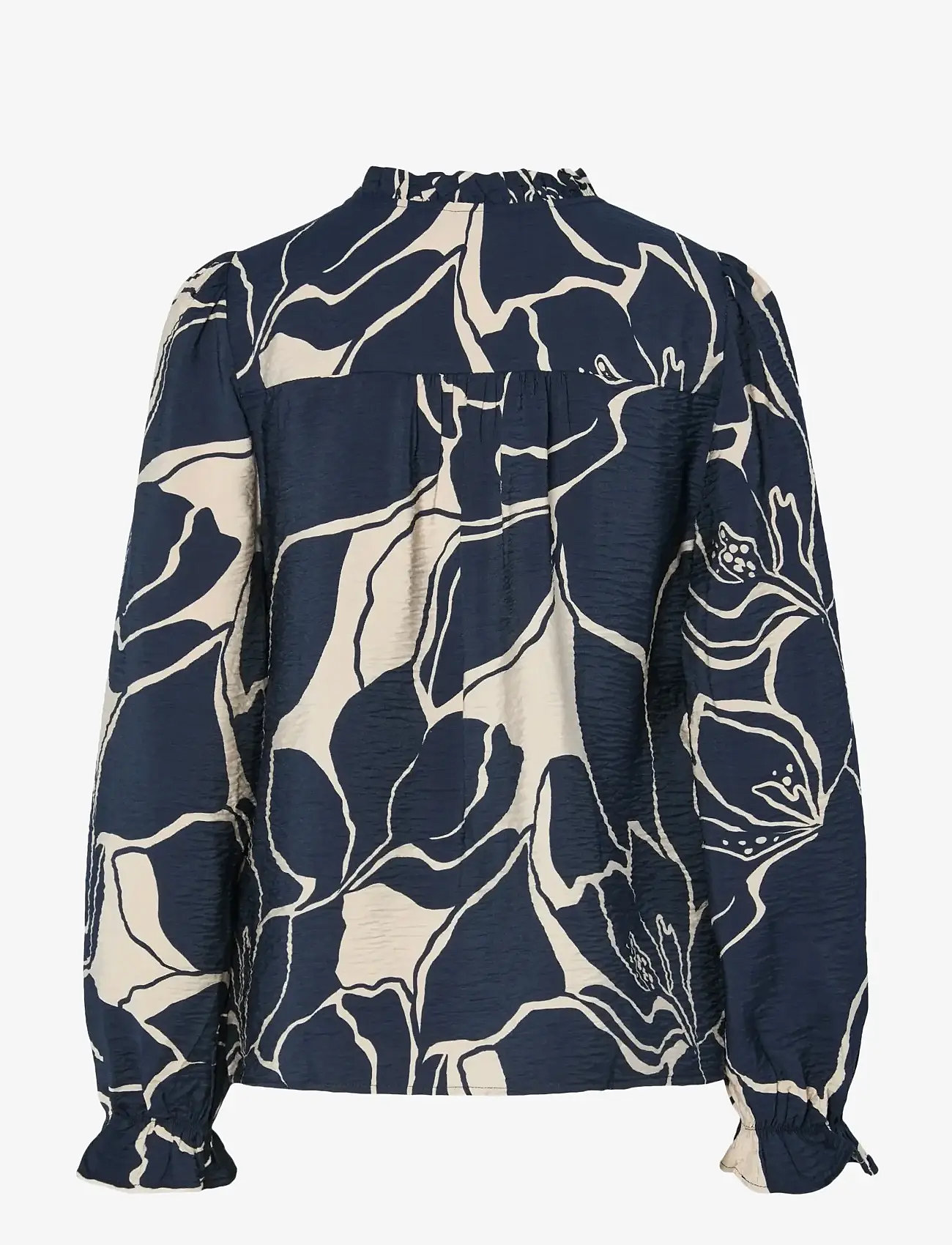 YAS - YASKAYA LS SHIRT S. - long-sleeved shirts - navy blazer - 1