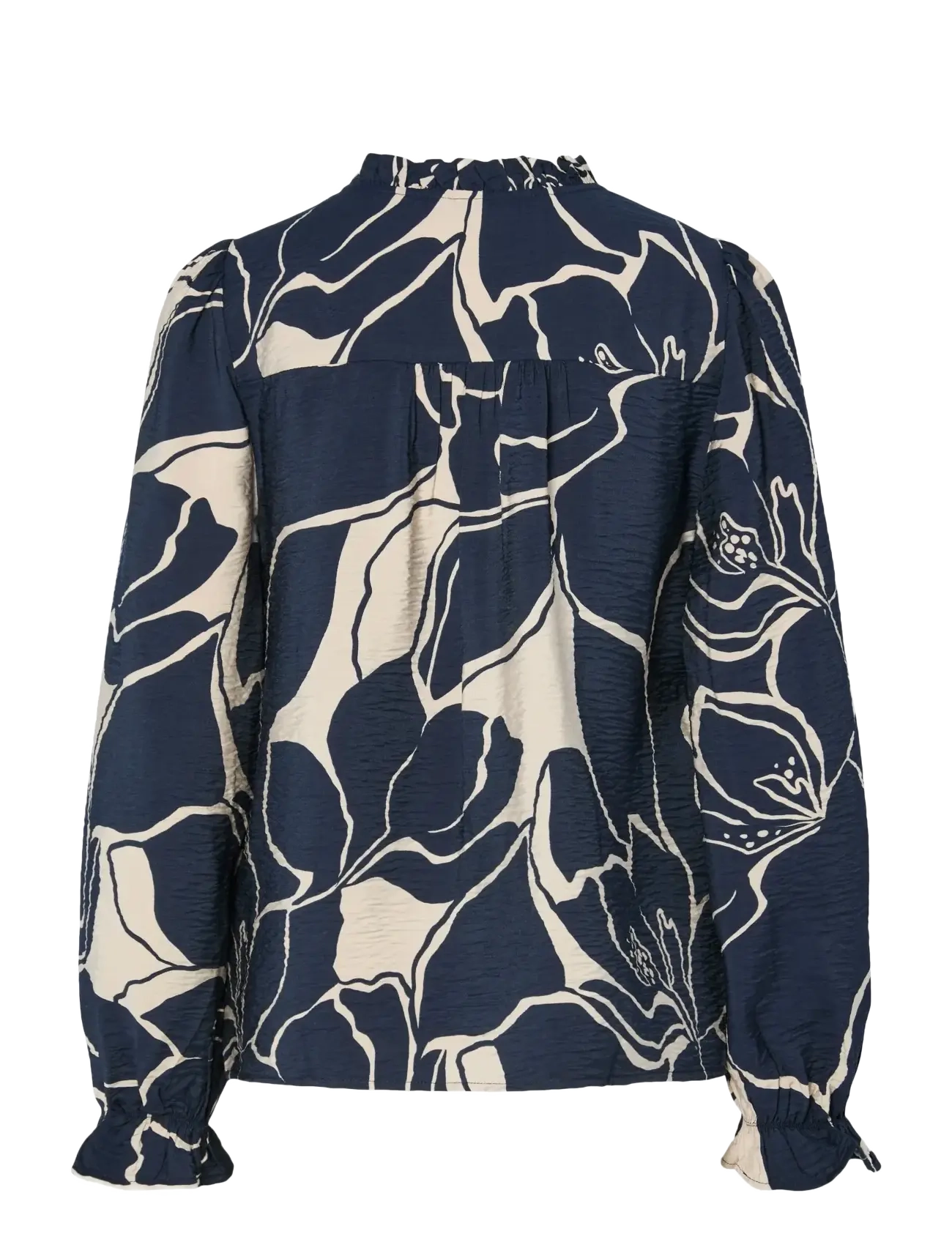 YAS - YASKAYA LS SHIRT S. - långärmade skjortor - navy blazer - 1