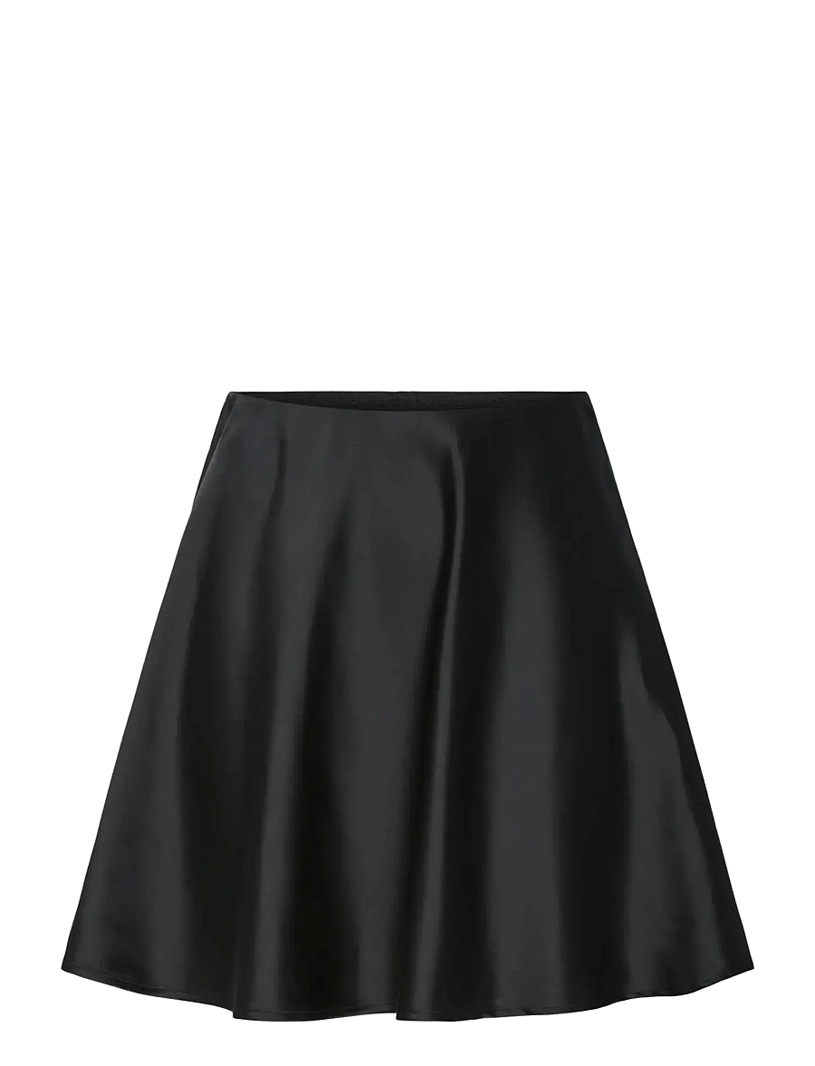YAS - YASPELLA HW VOLUME SHORT SKIRT S. NOOS - kurze röcke - black - 1