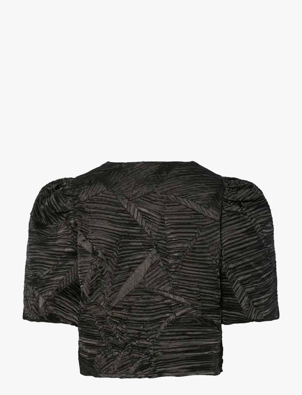 YAS - YASVIBE SS TOP - EX - cropped-blazer - black - 2