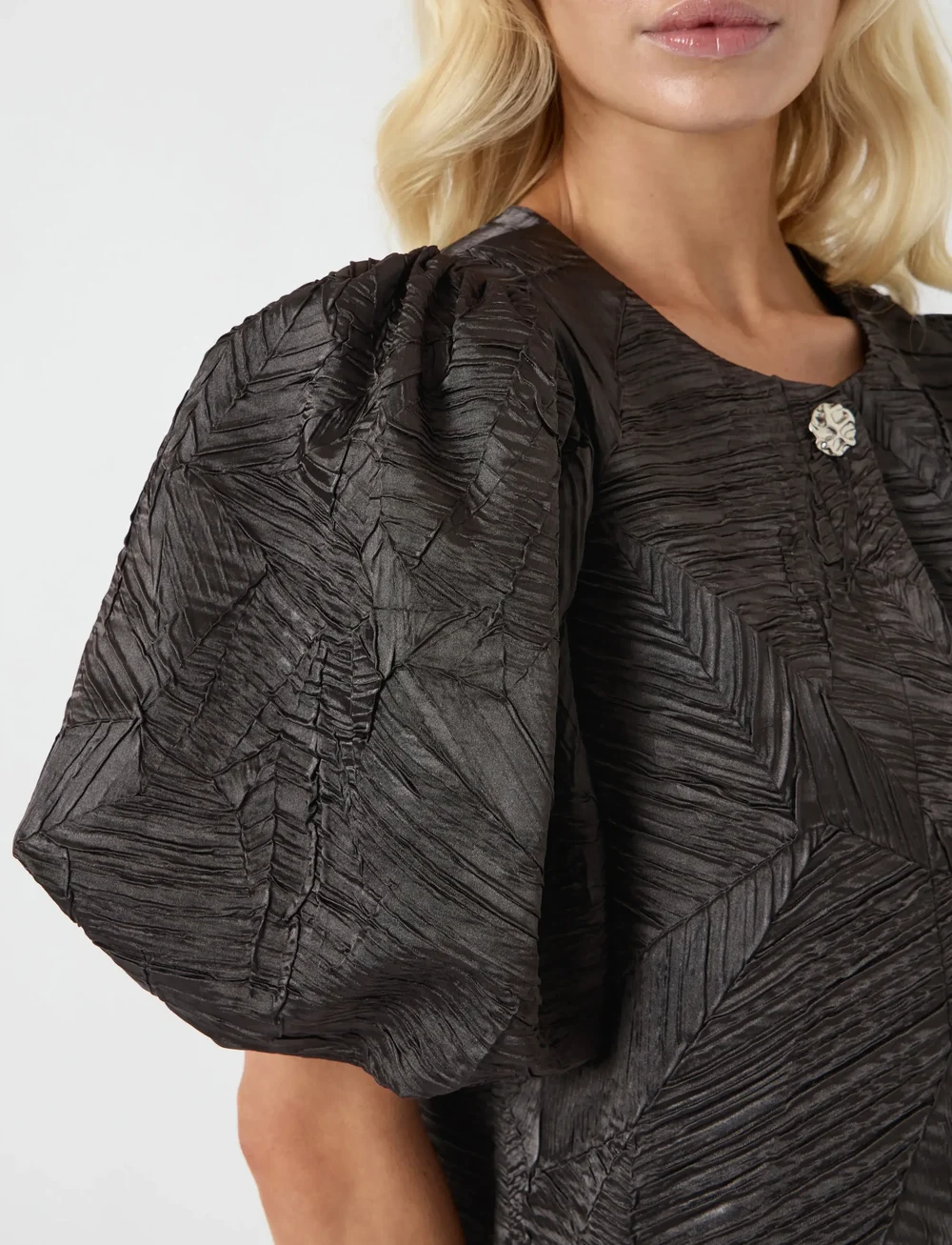 YAS - YASVIBE SS TOP - EX - cropped-blazer - black - 5