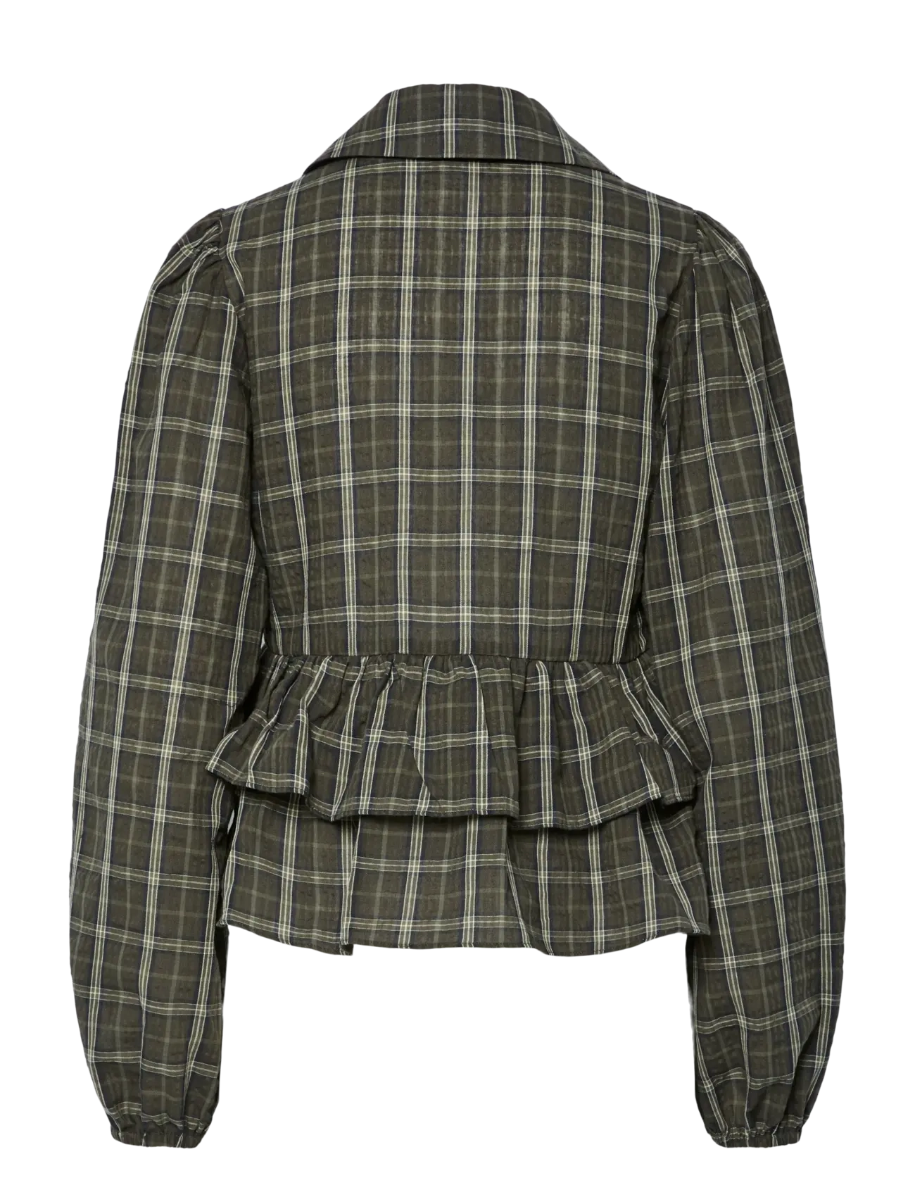 YAS - YASCINNA LS TIE TOP - EX - blouses à manches longues - forest night - 2